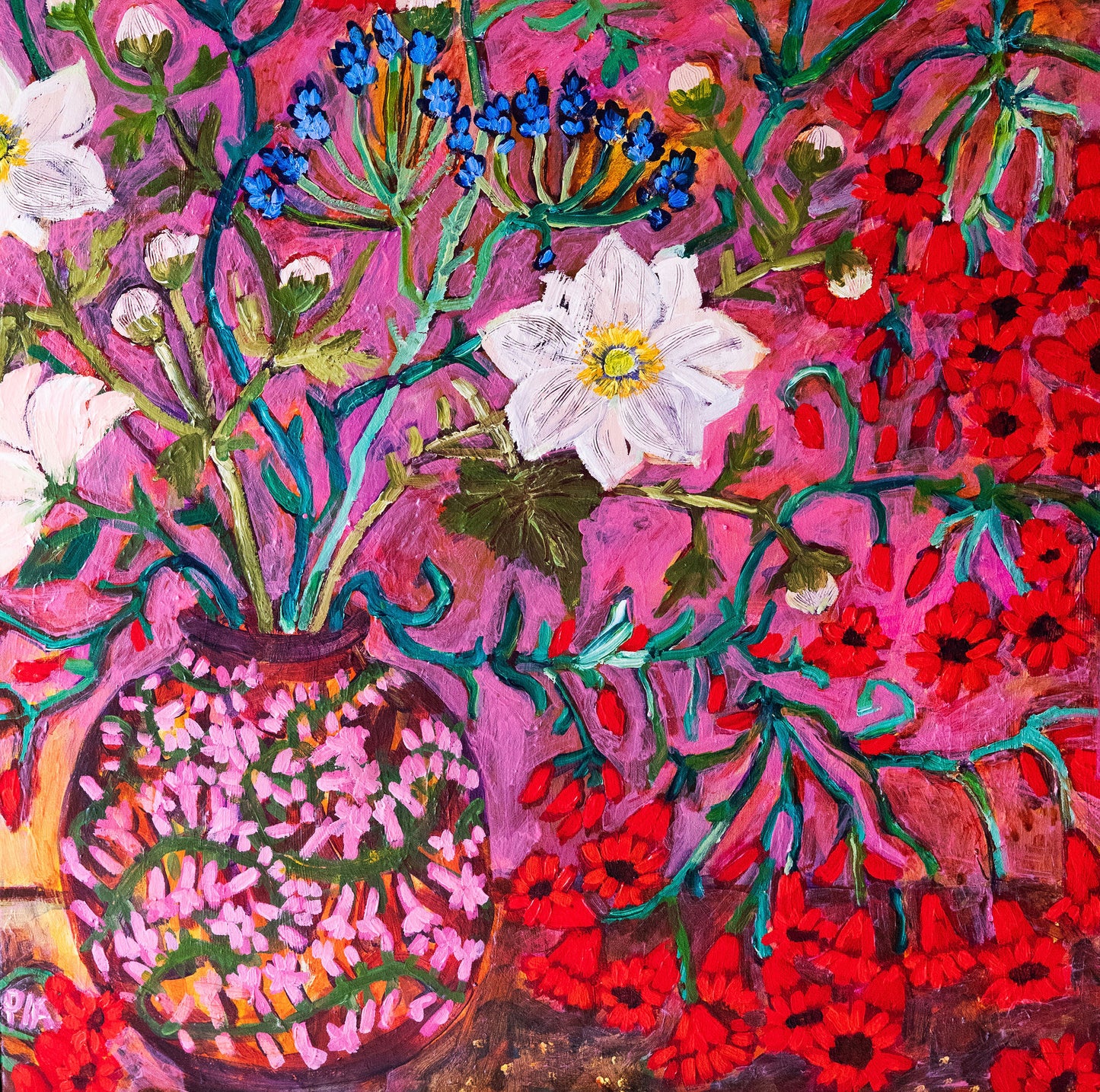 Windflowers And Dreamvines ~ FINE ART PRINT ~ limited edition