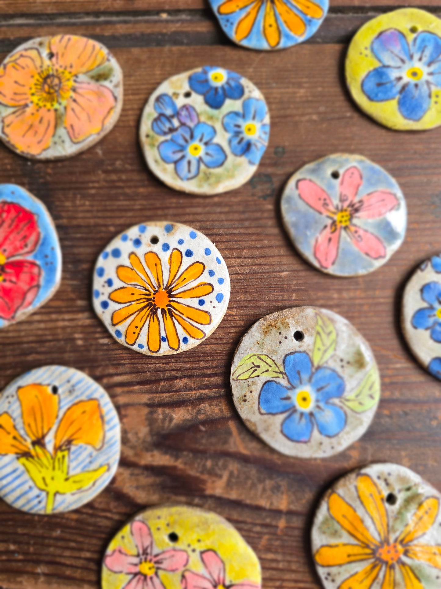 Flower Trinket Set ~ 12pc