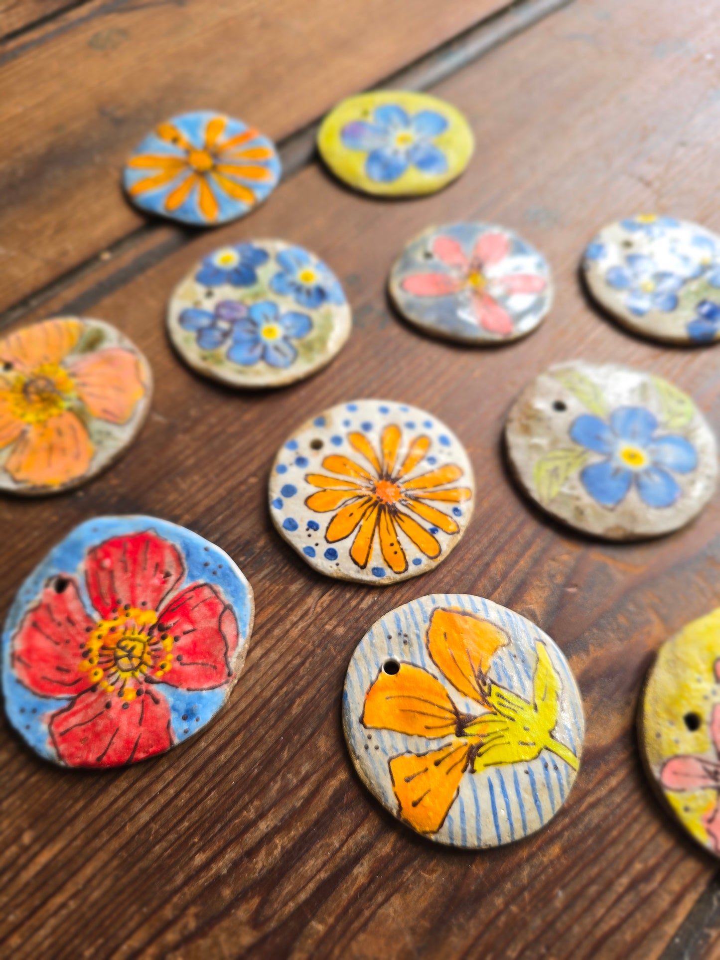 Flower Trinket Set ~ 12pc