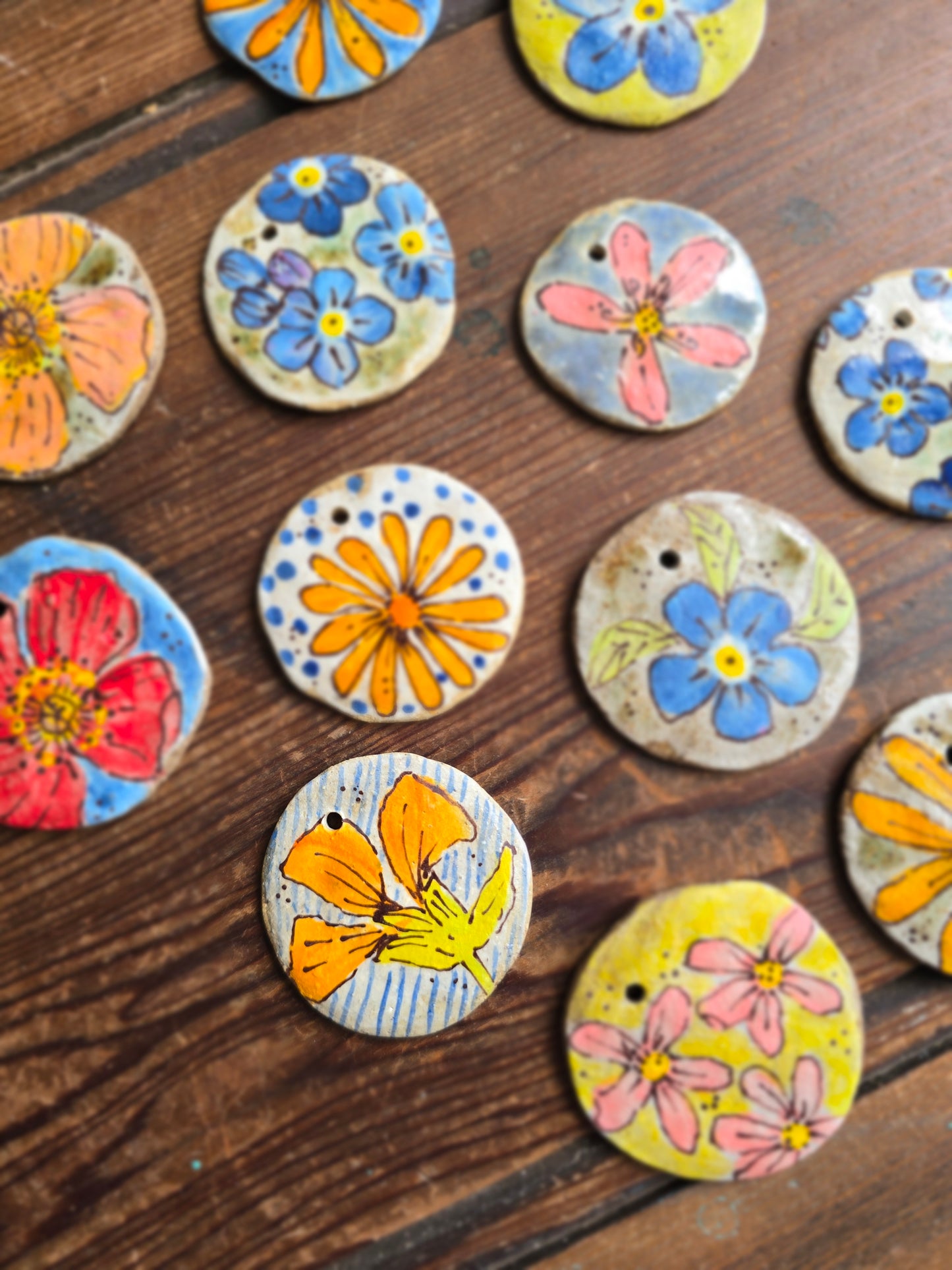 Flower Trinket Set ~ 12pc