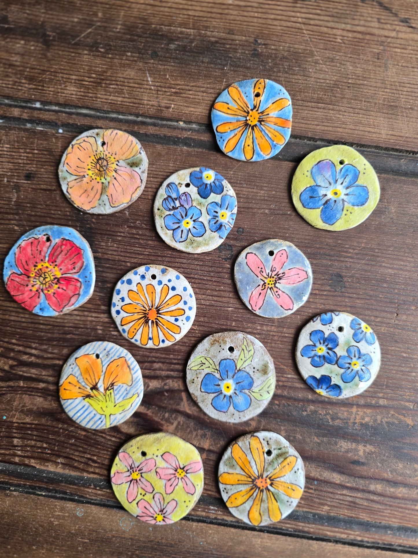 Flower Trinket Set ~ 12pc