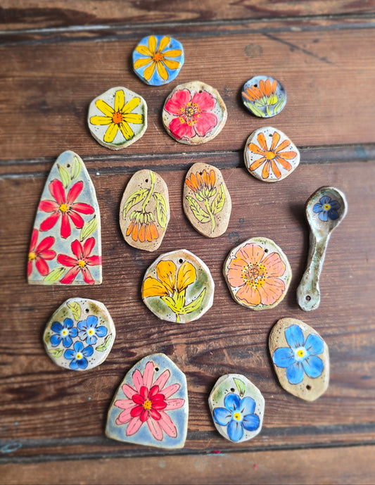 Flower Trinket Set ~ 15pc