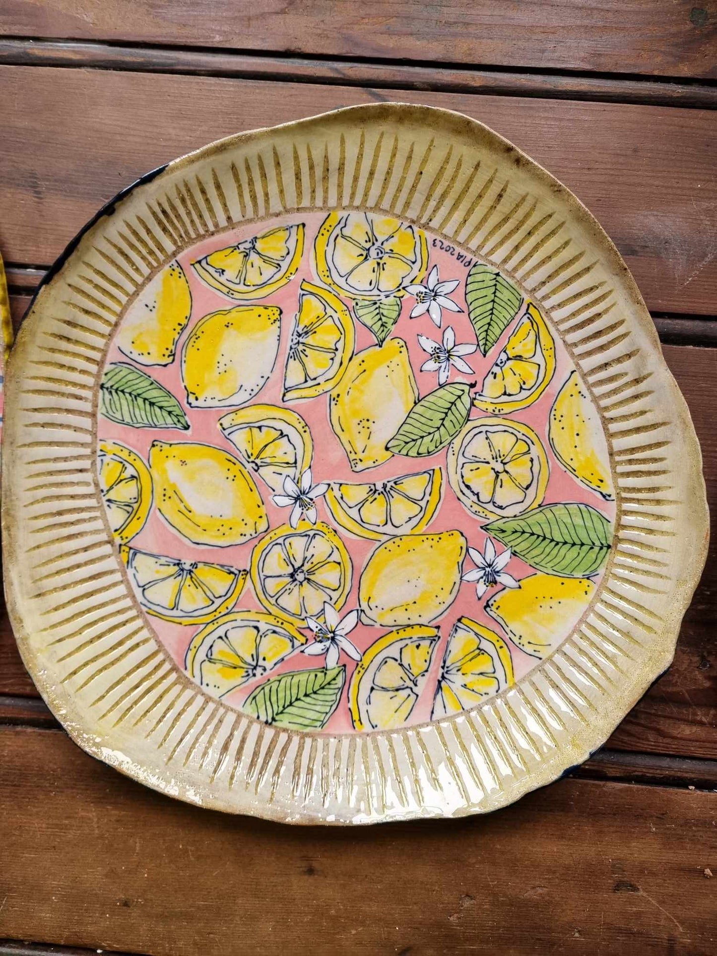 Lemon Dreams ~ Plate