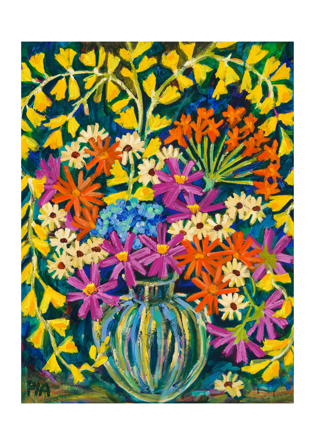 Night Flowers # 2 ~ FINE ART PRINT ~ limited edition