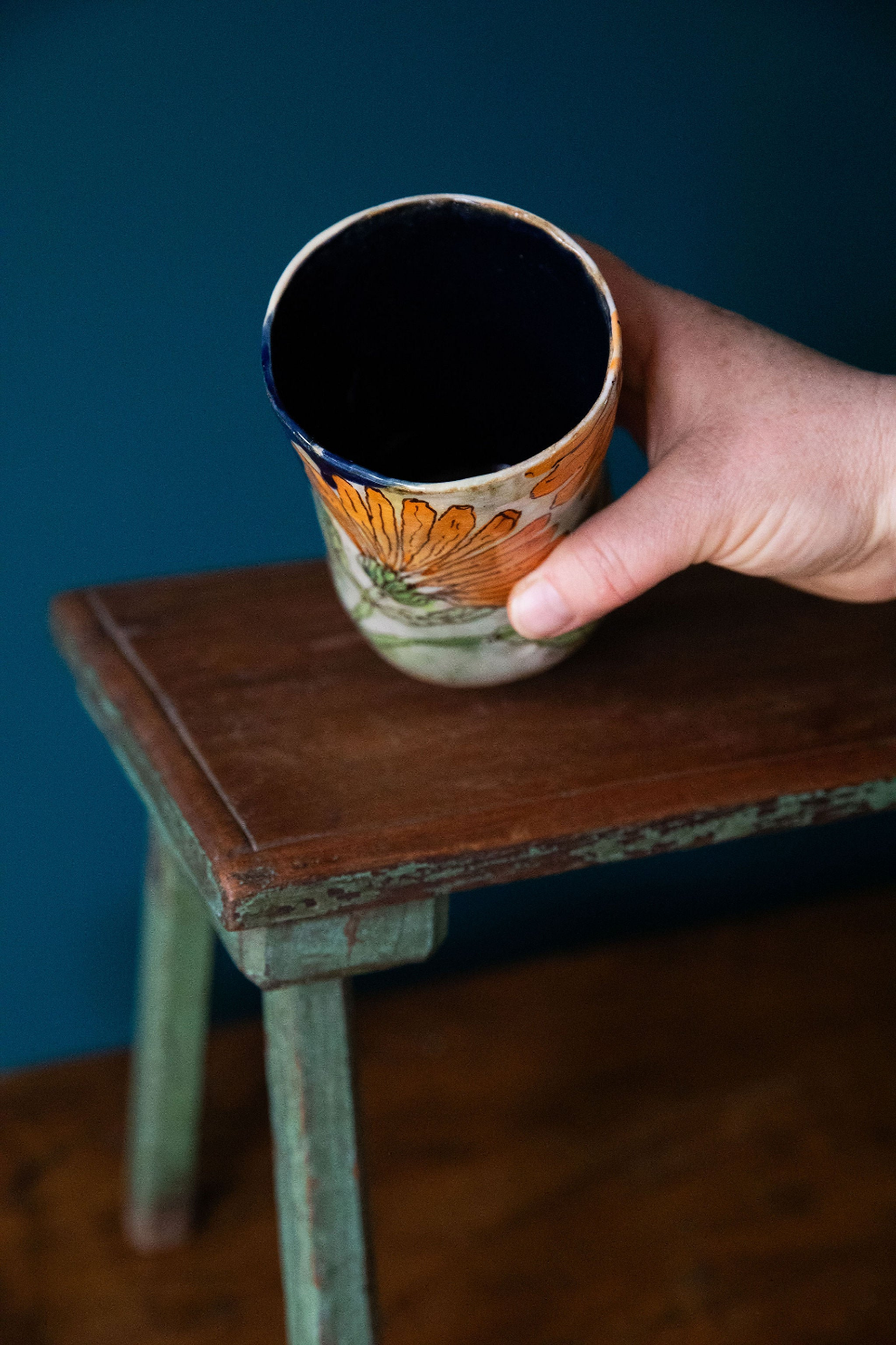 Alone But Not Lonely ~ Dinner Party Set For One. Calendula Set