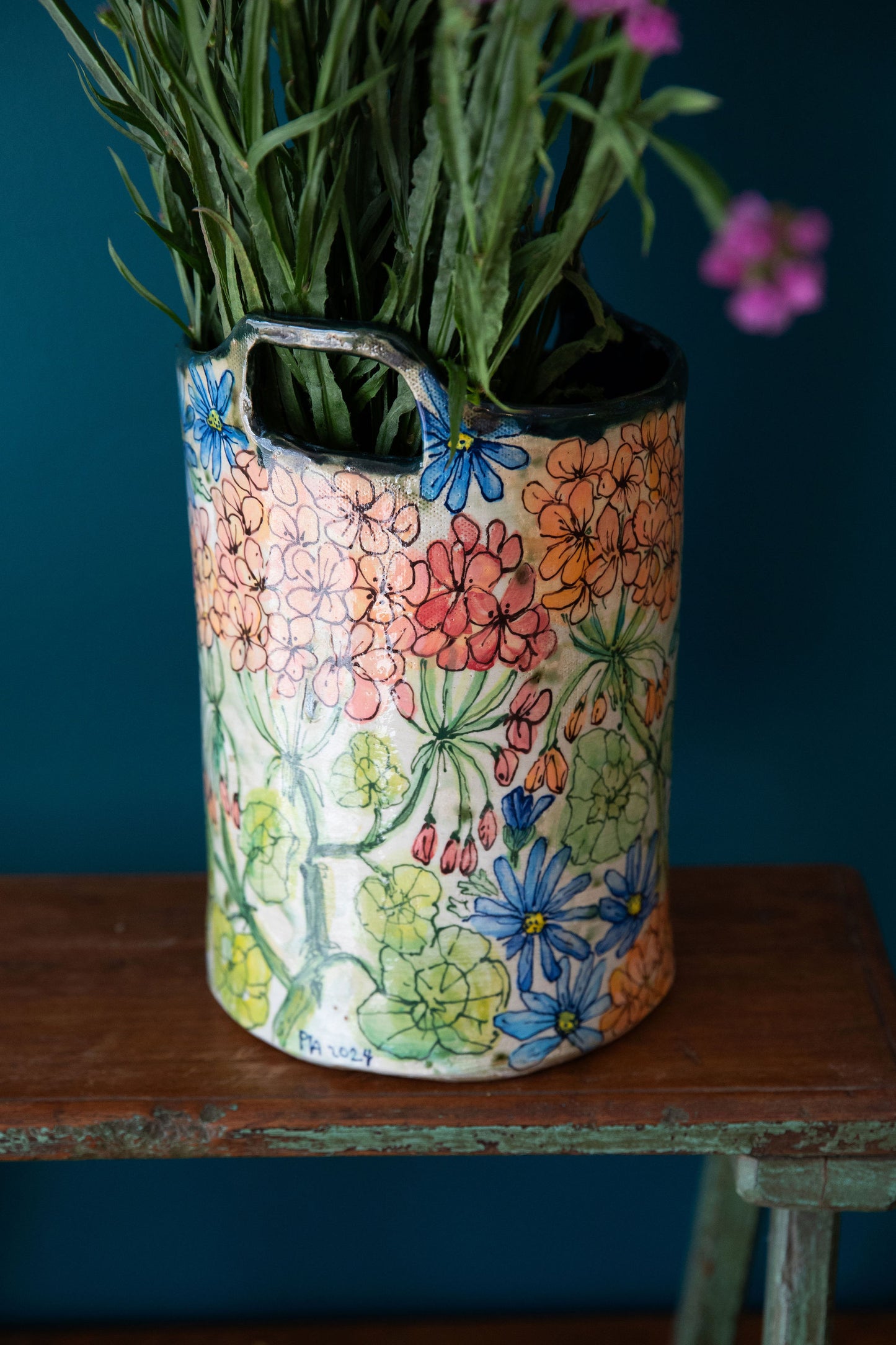 Geranium Bucket