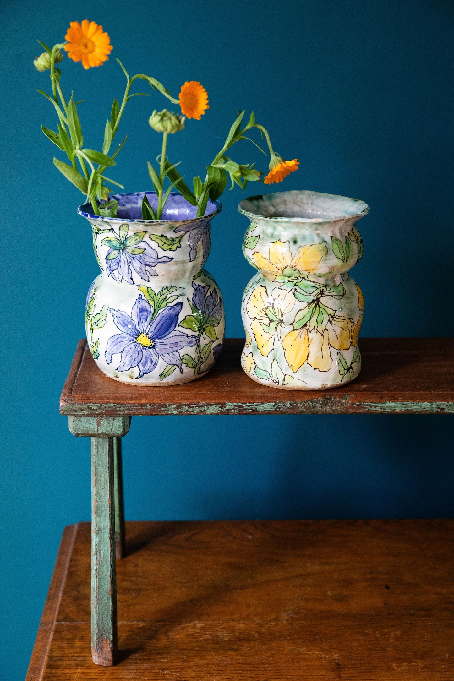 Sunshine & Rain ~Vase Set