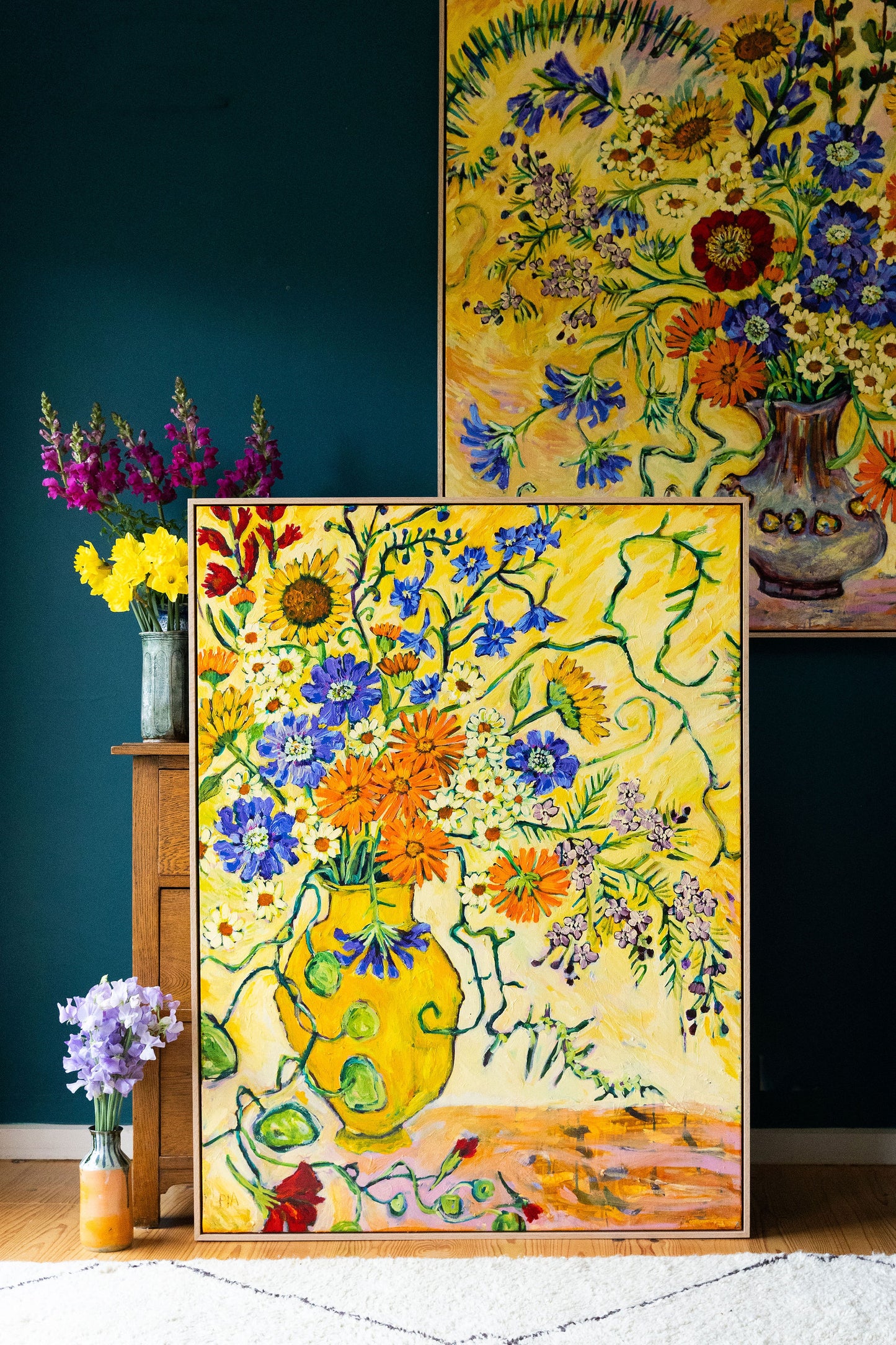 The First Spring Breeze ~ diptych