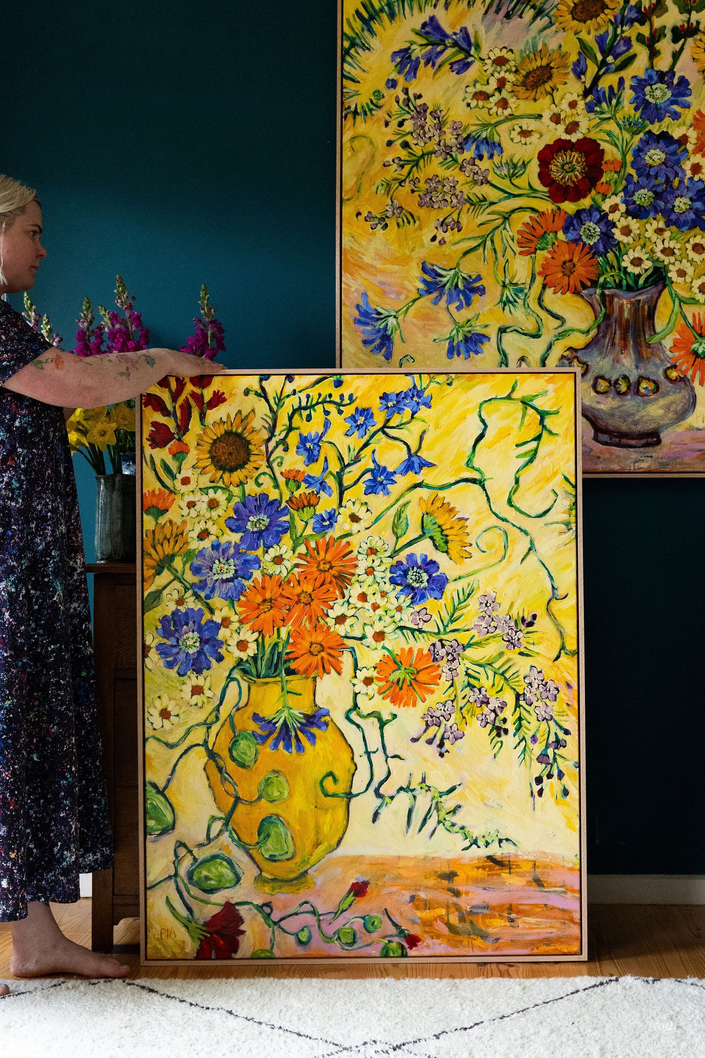 The First Spring Breeze ~ diptych