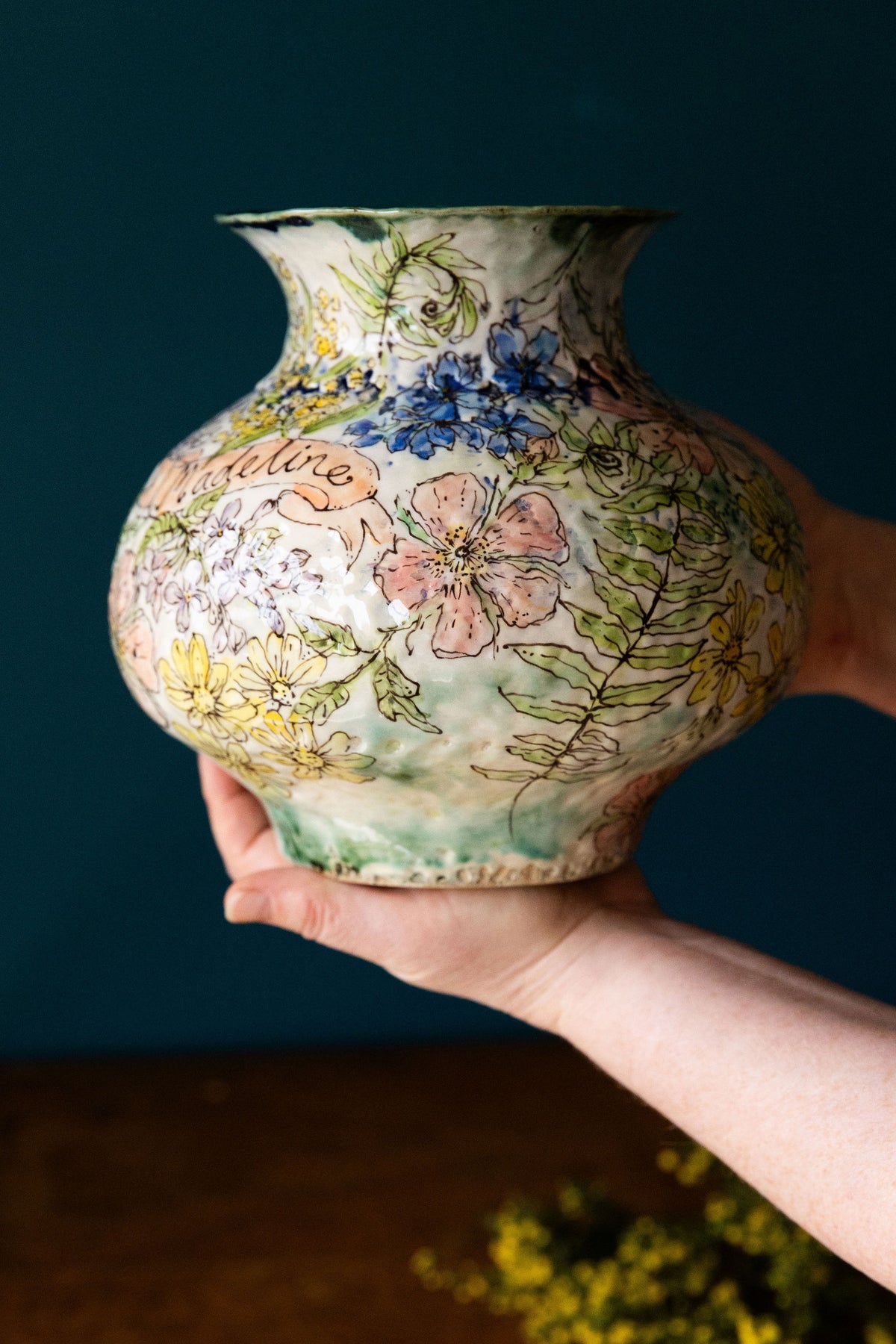 Synchronicity Floral Urn