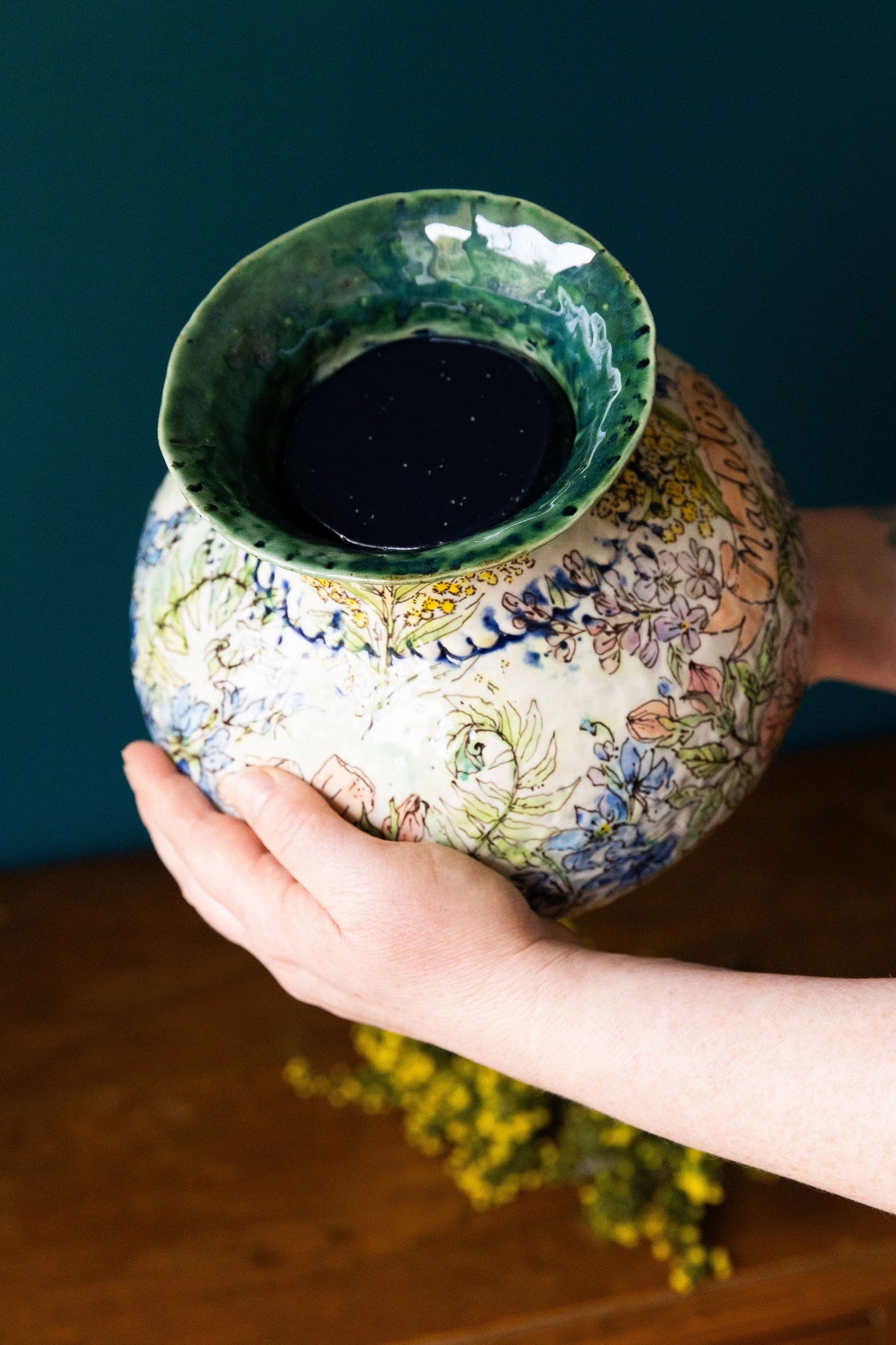 Synchronicity Floral Urn