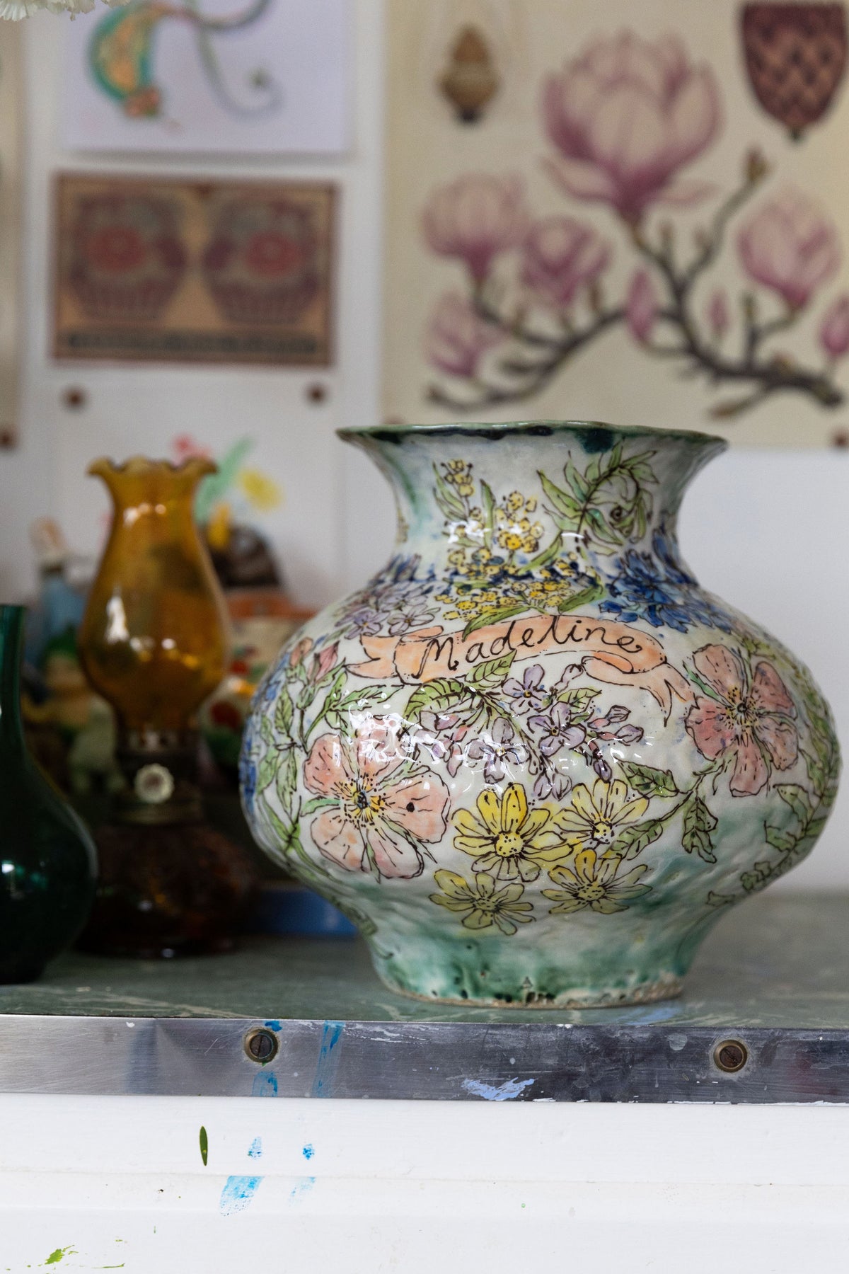 Synchronicity Floral Urn