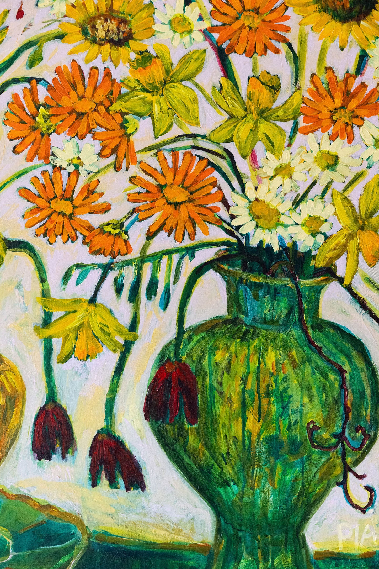 Slowly Into Spring ~ diptych