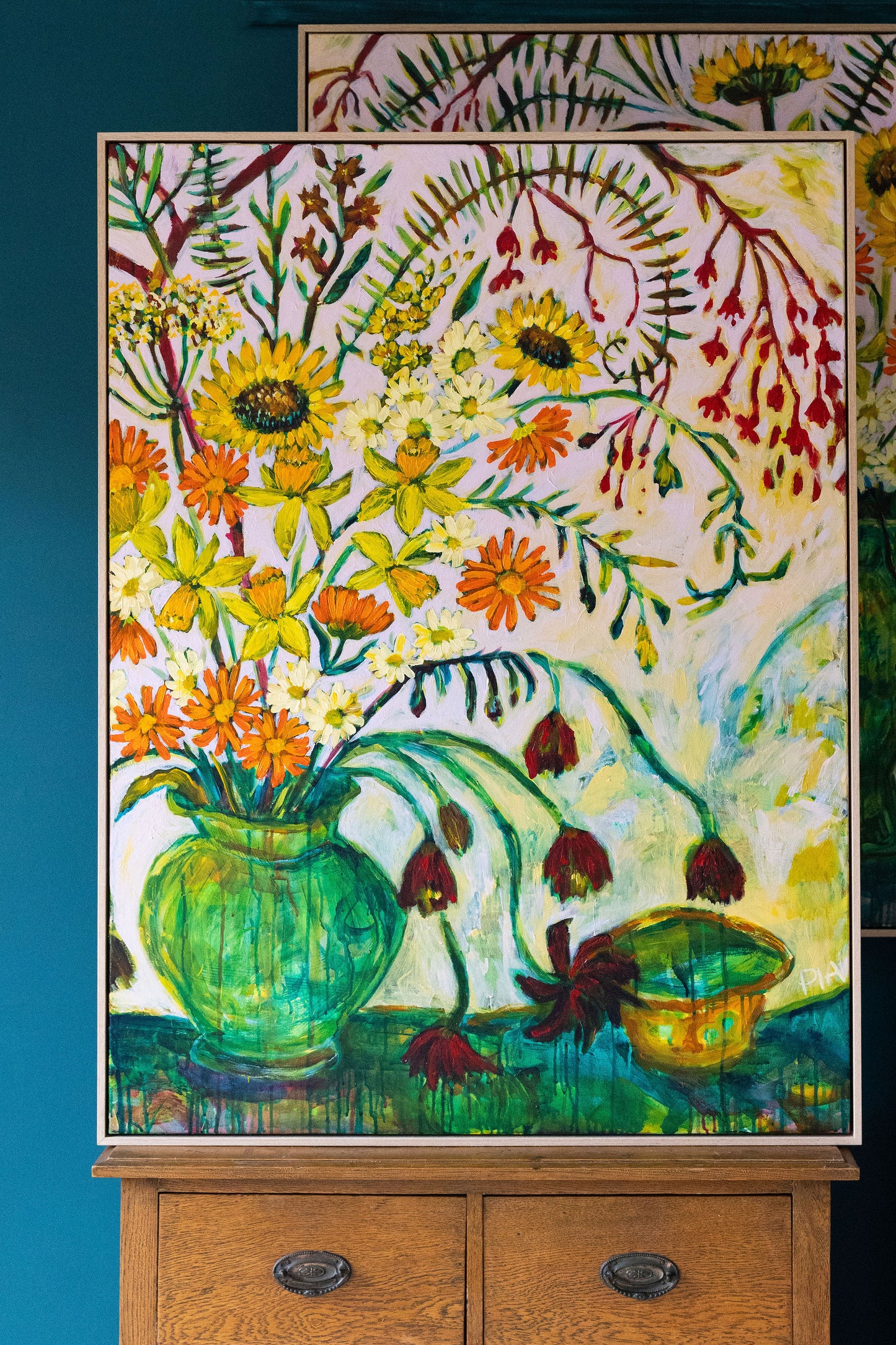 Slowly Into Spring ~ diptych