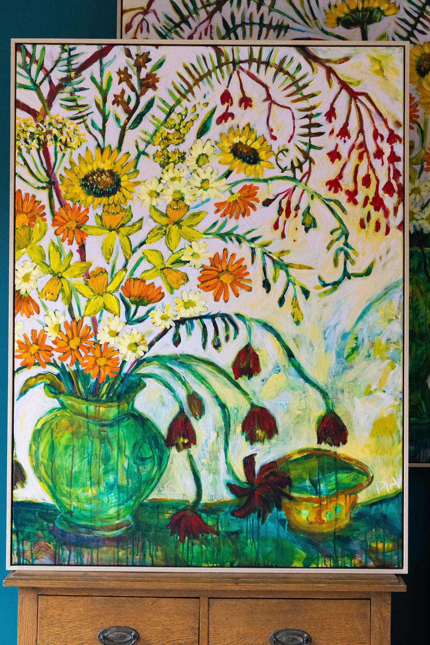 Slowly Into Spring ~ diptych