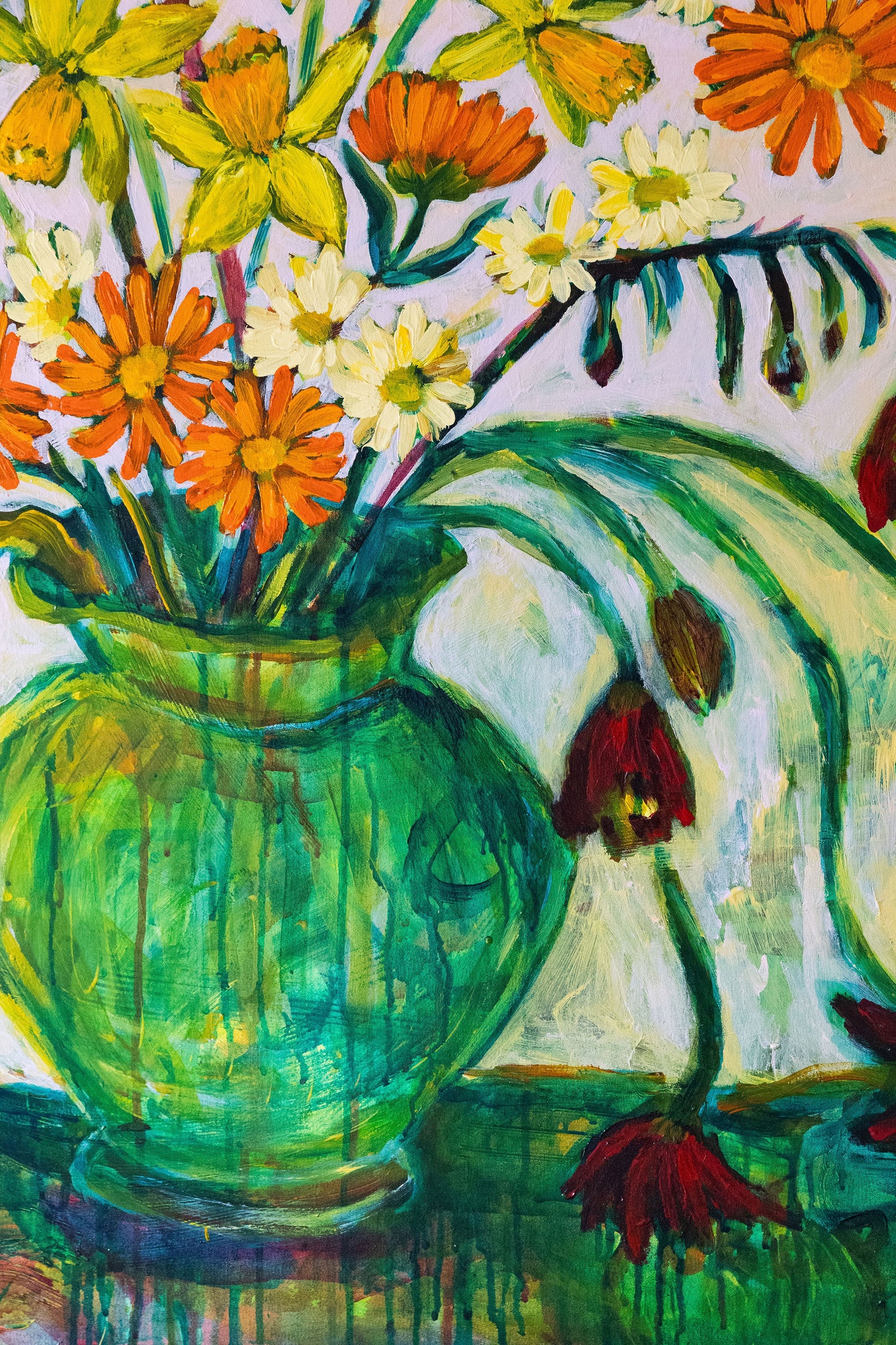 Slowly Into Spring ~ diptych