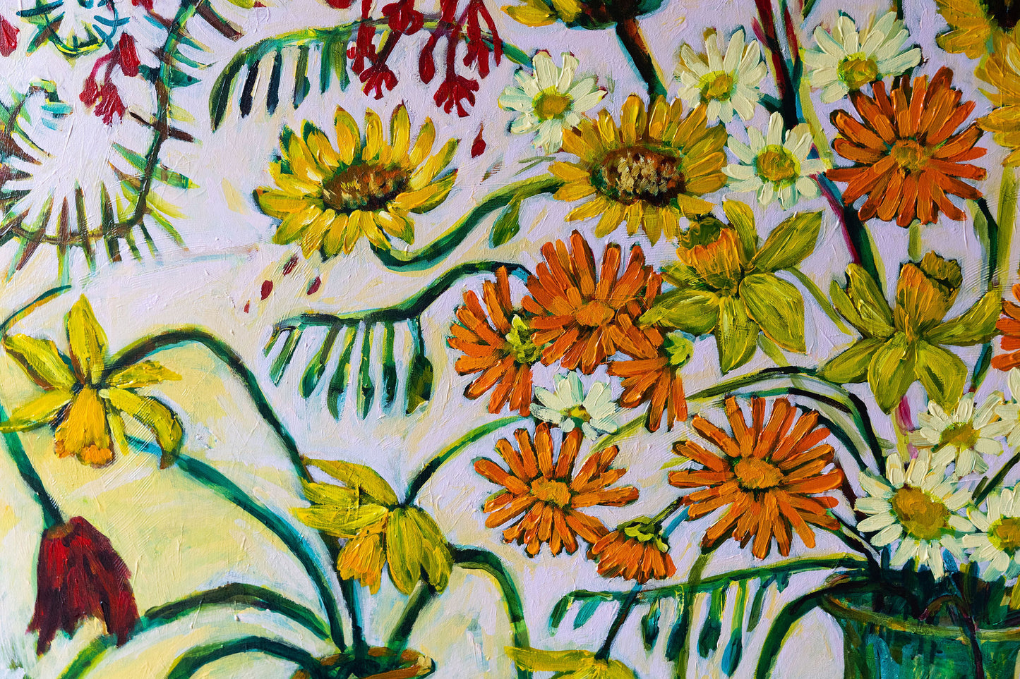 Slowly Into Spring ~ diptych