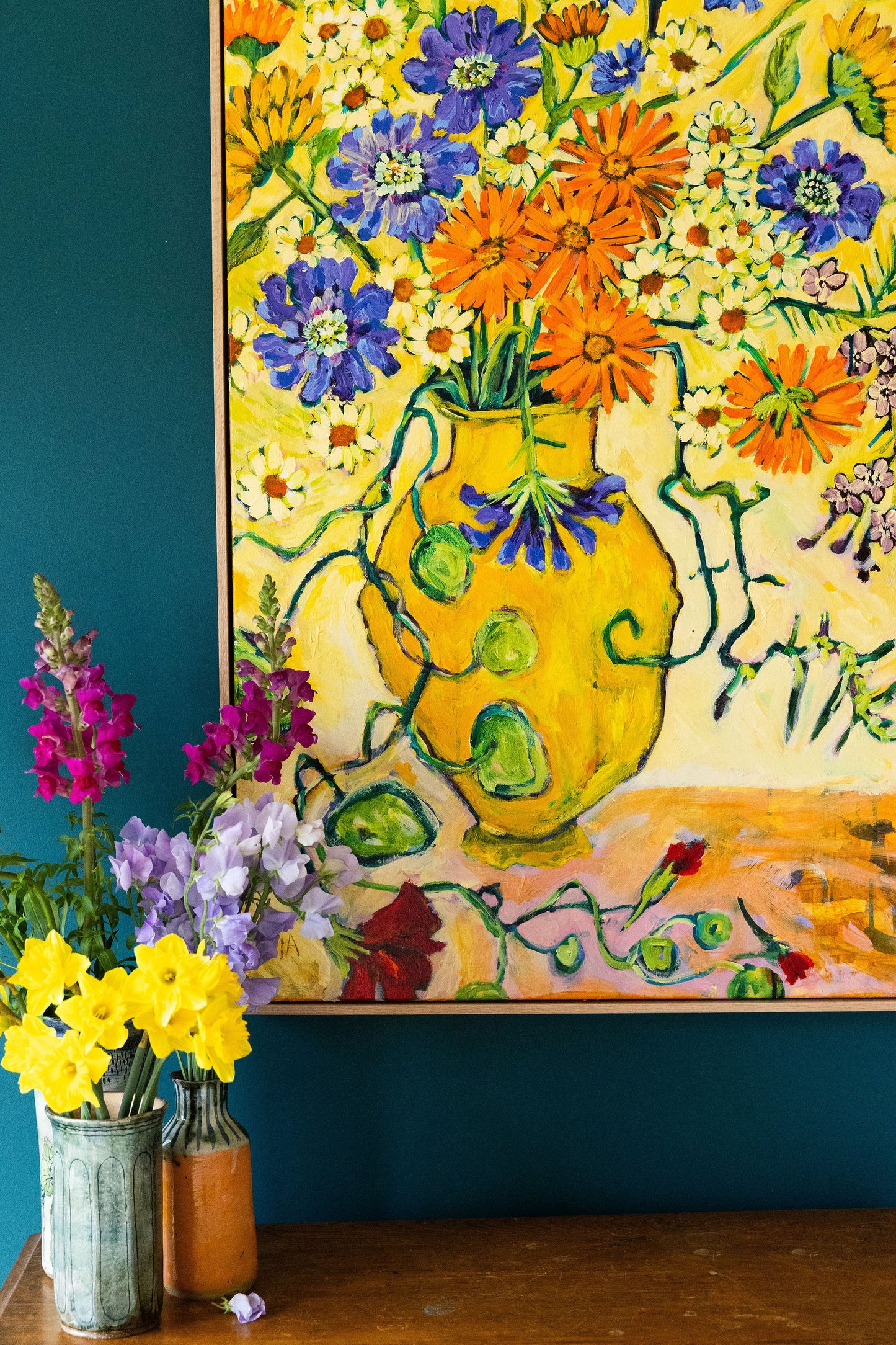 The First Spring Breeze ~ diptych