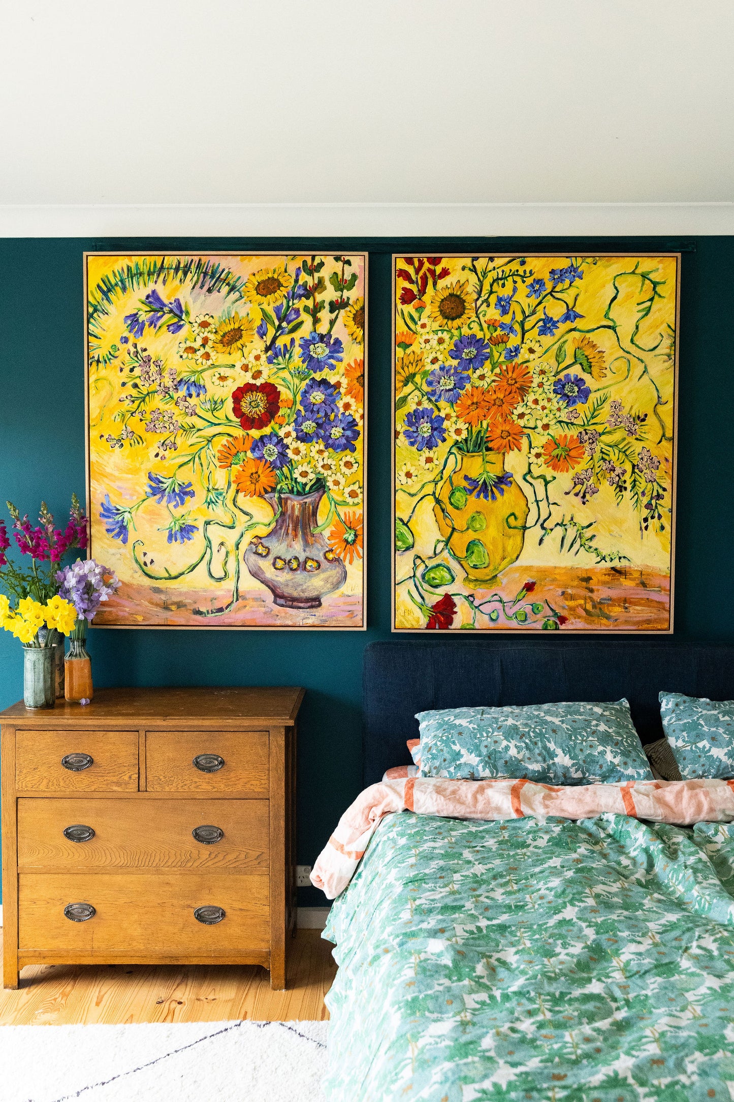 The First Spring Breeze ~ diptych