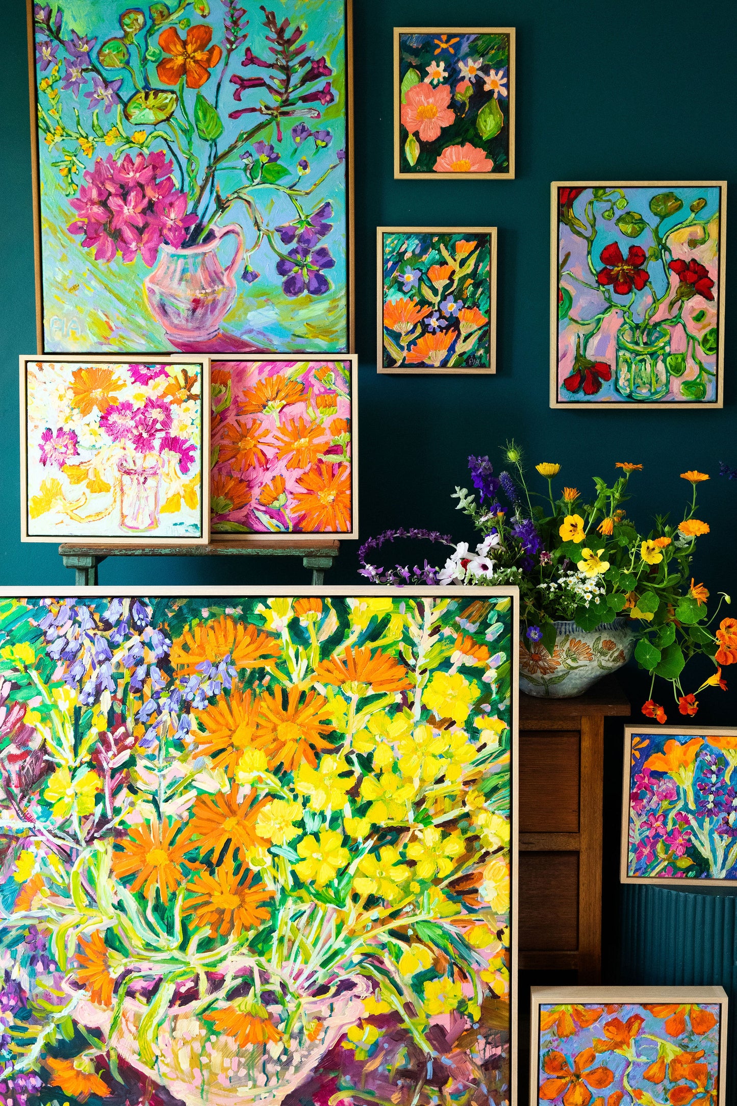 Bluebells And Buttercups