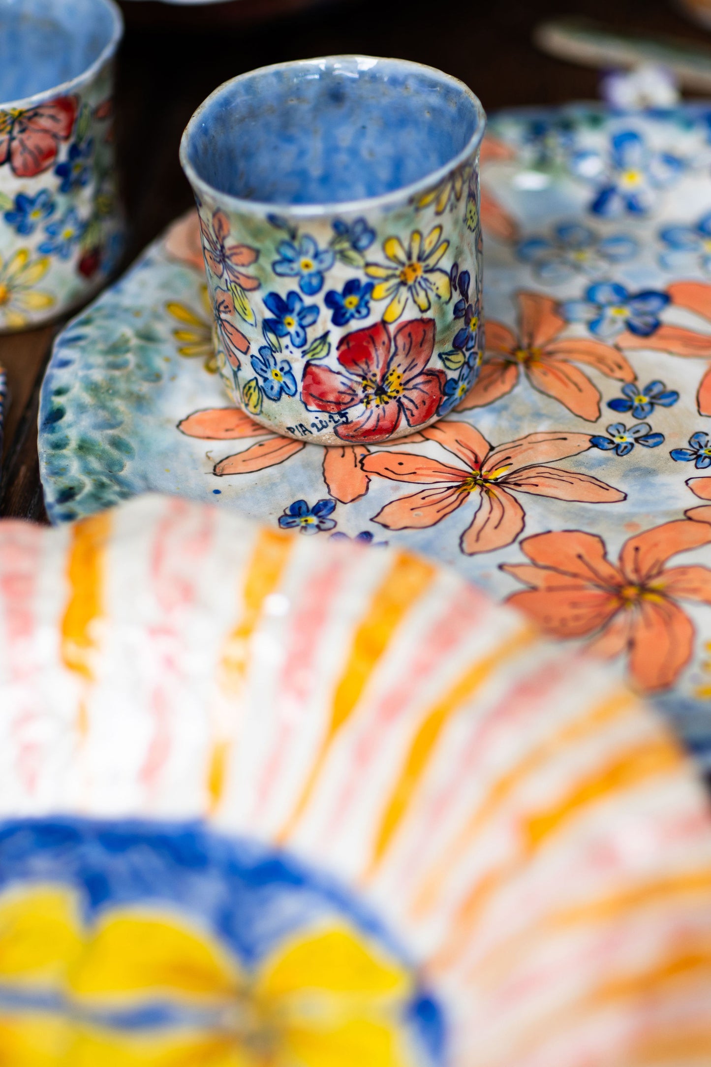 Mermaid Garden Platter