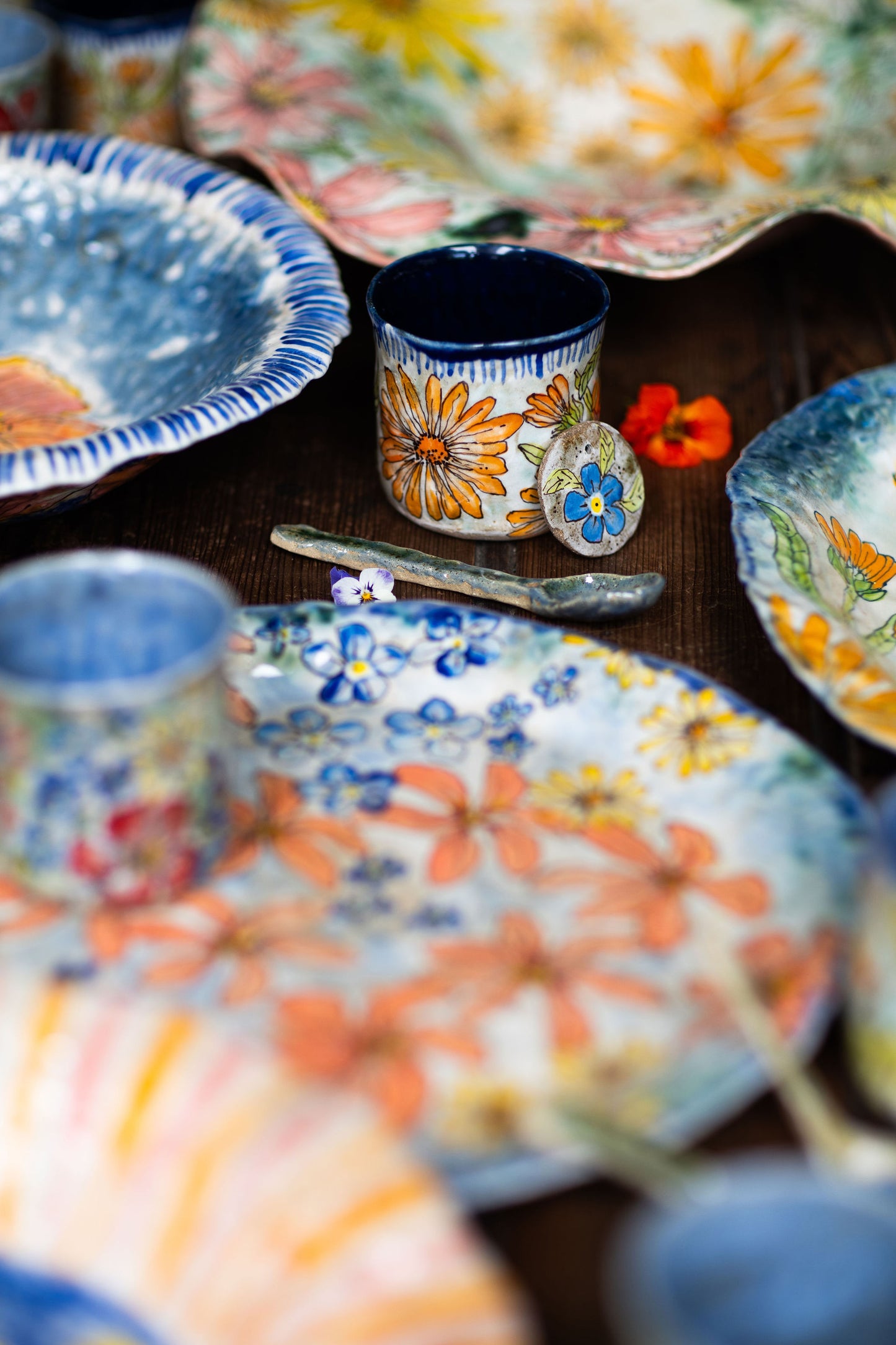 Mermaid Garden Platter