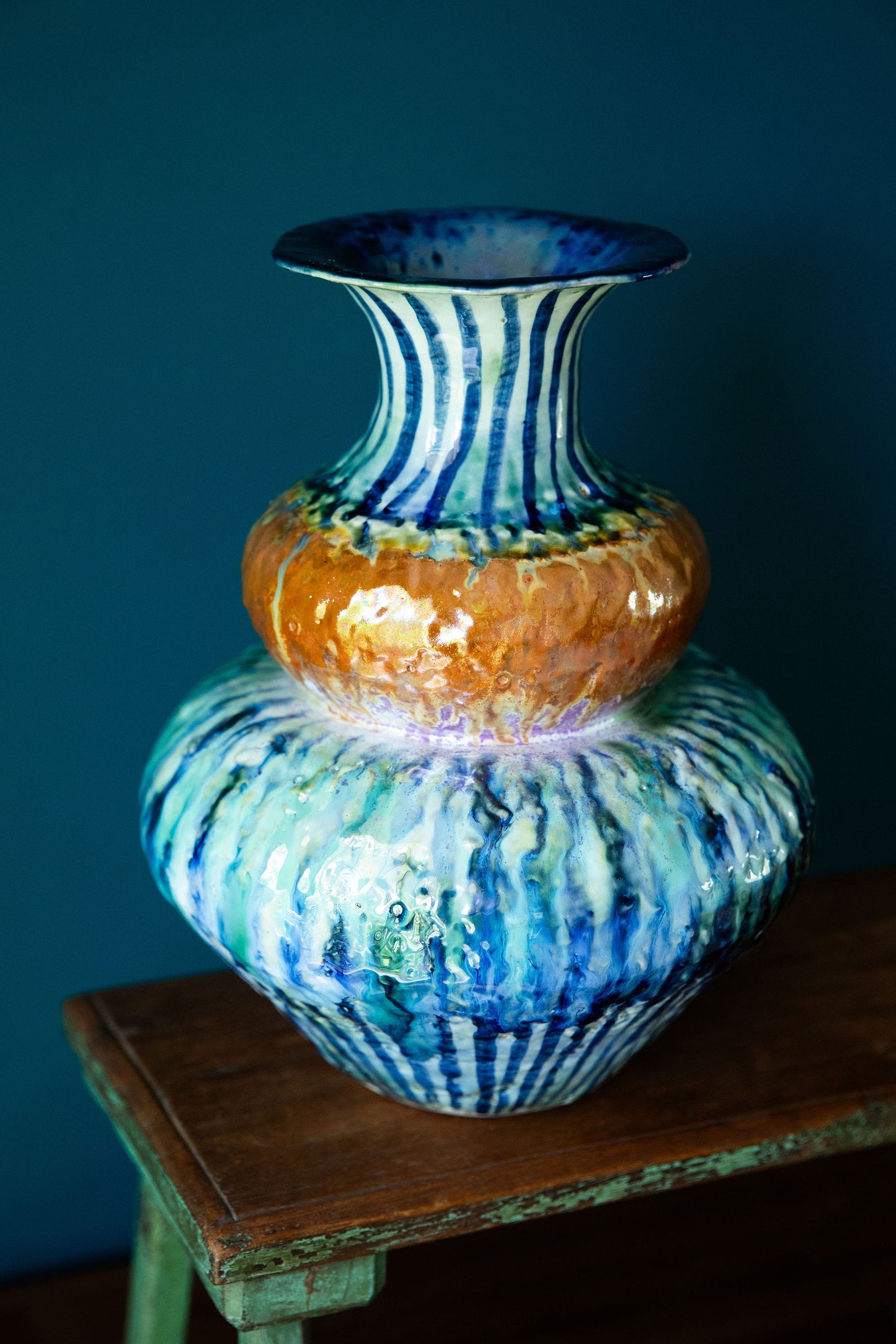 Mermaid Treasure Vase