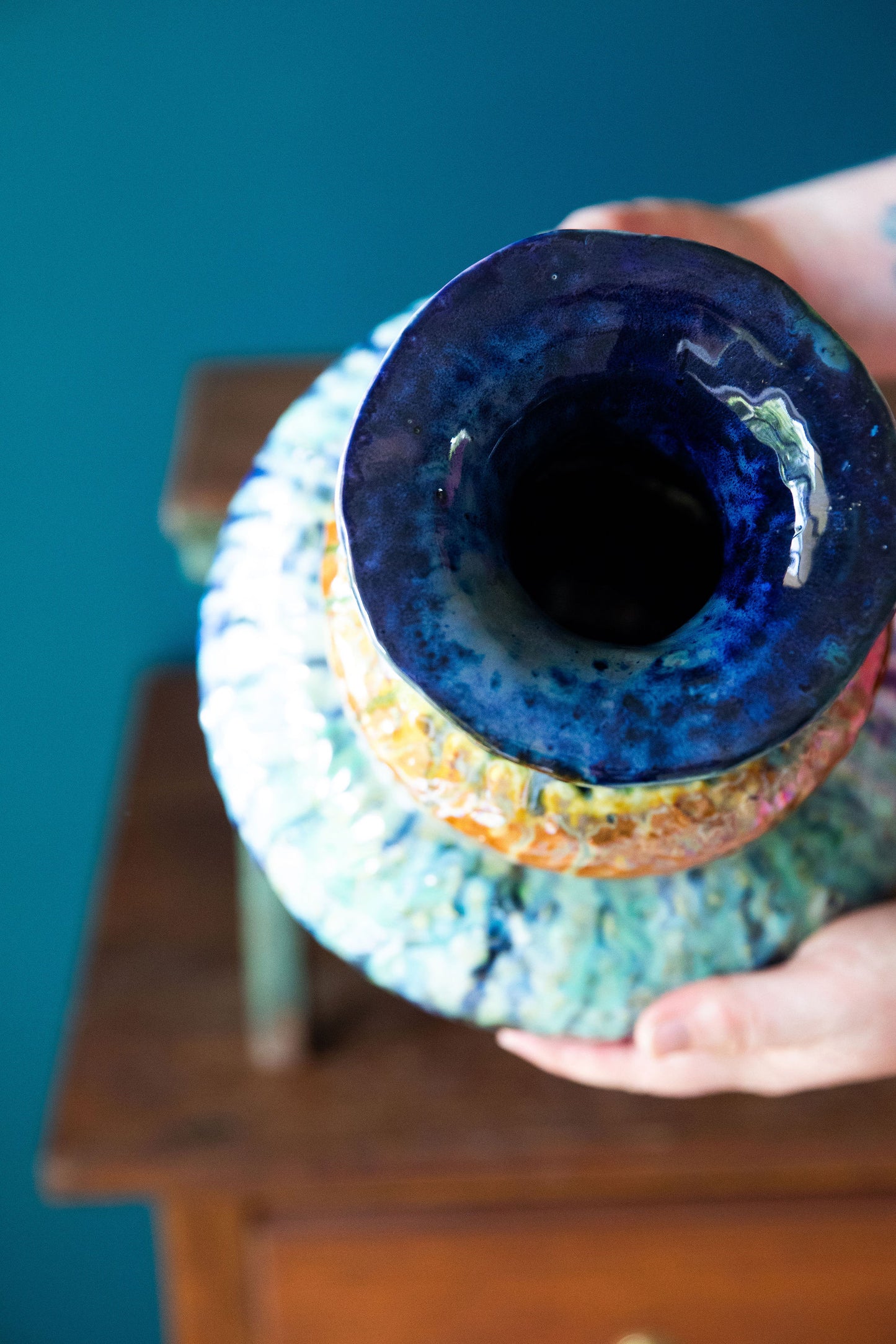 Mermaid Treasure Vase