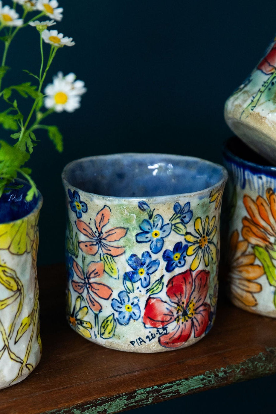 Wild Flower Cup Set