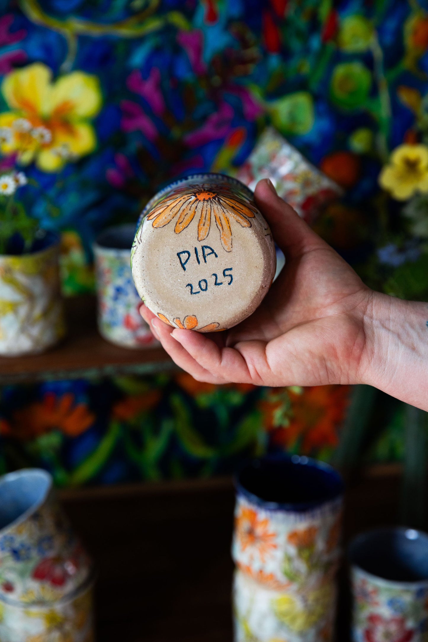 Calendula Tumbler ~ single { limited edition of 4 }