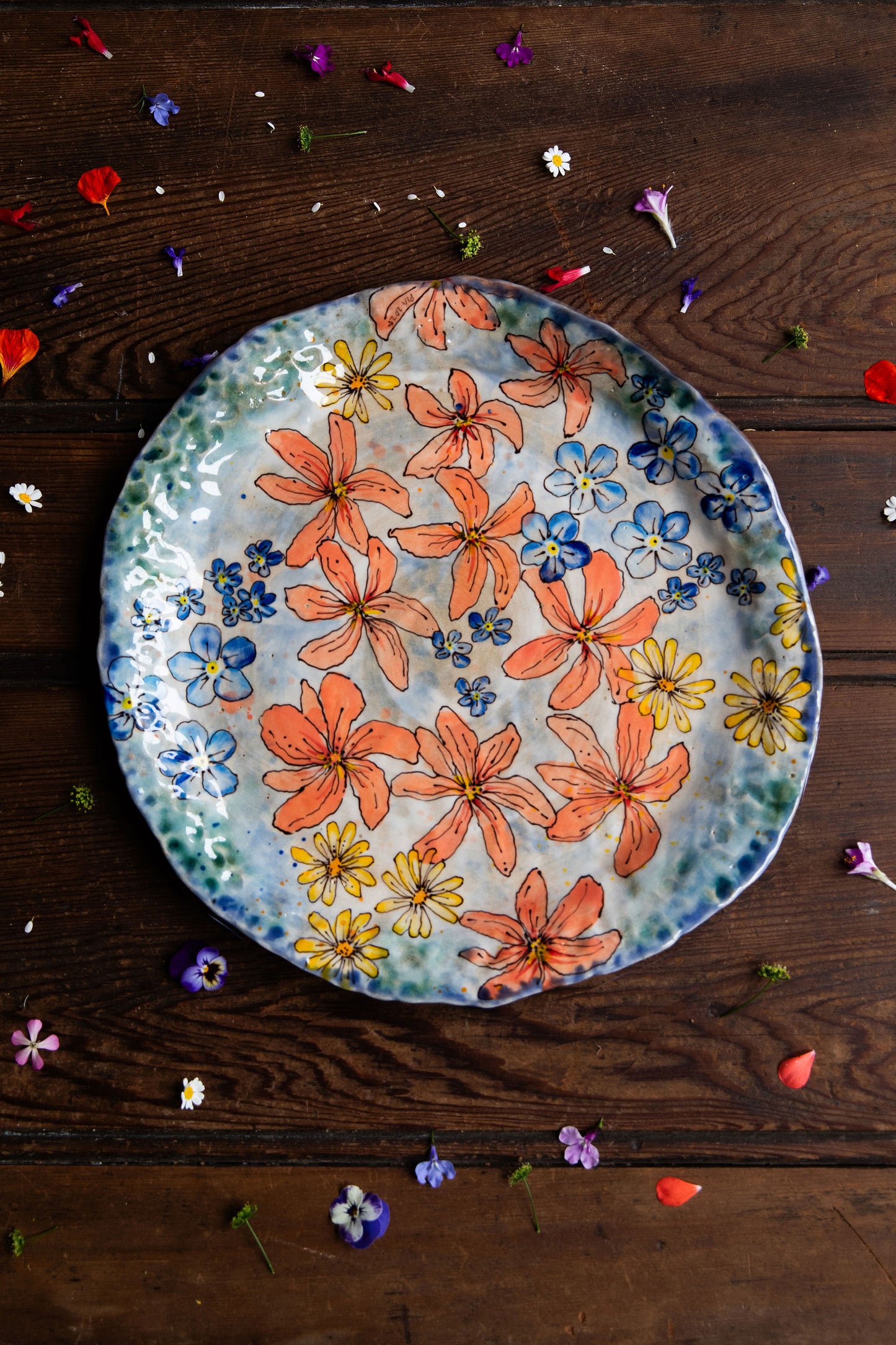 Mermaid Garden Platter