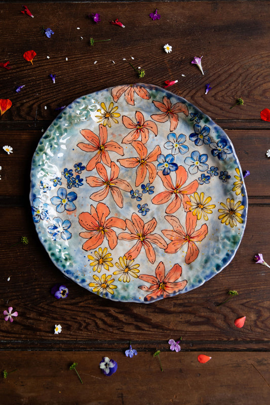 Mermaid Garden Platter