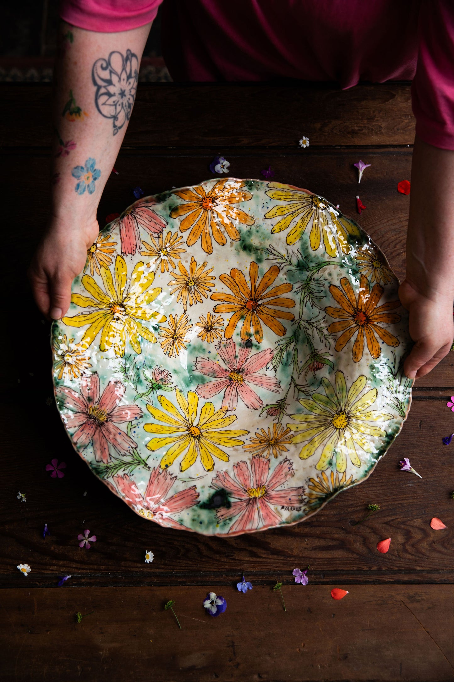 Daisy Dance Frill Bowl