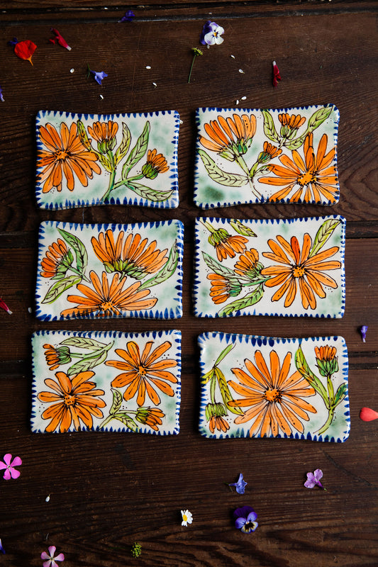 Calendula Tile Set