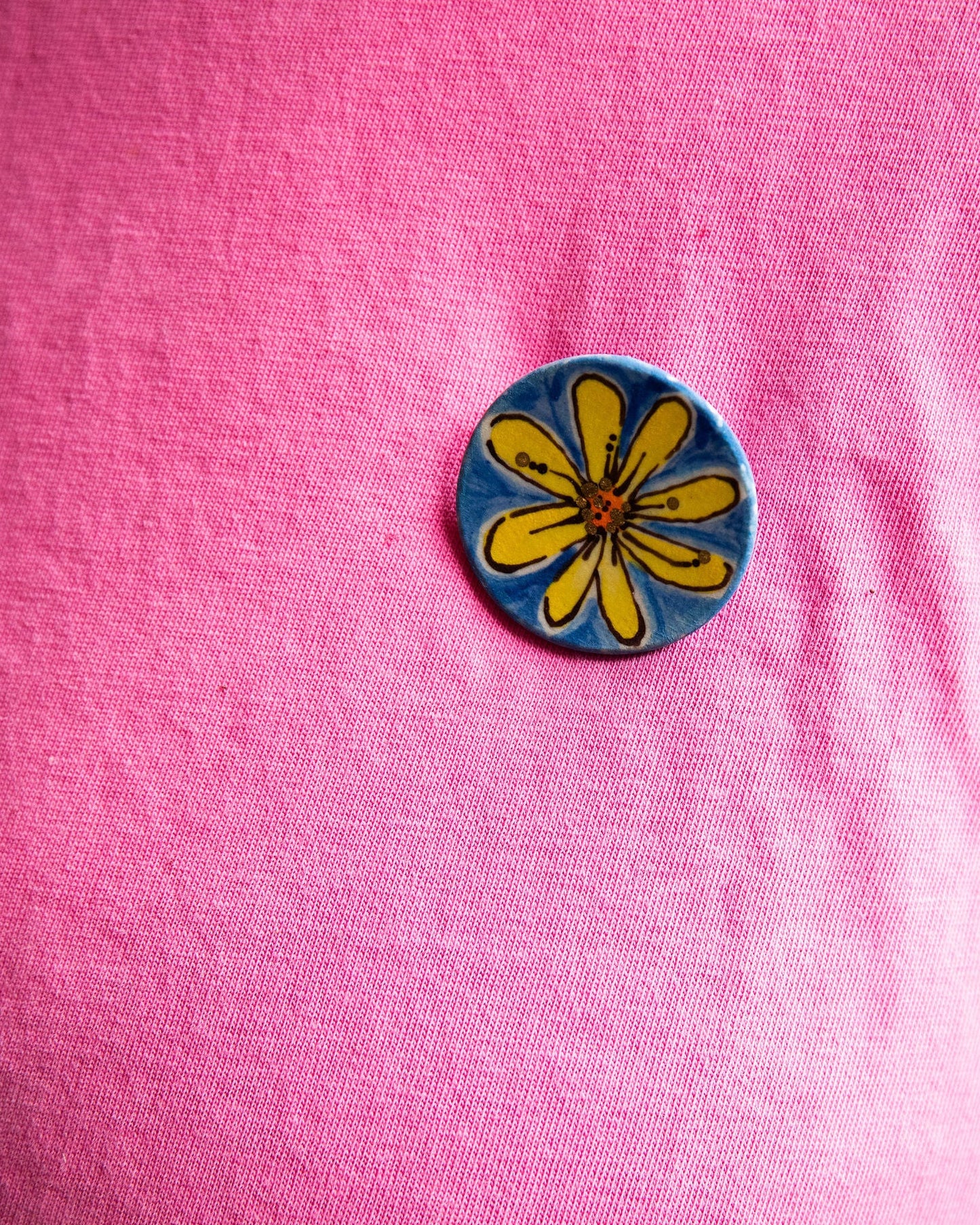 Daisy Sky Brooch