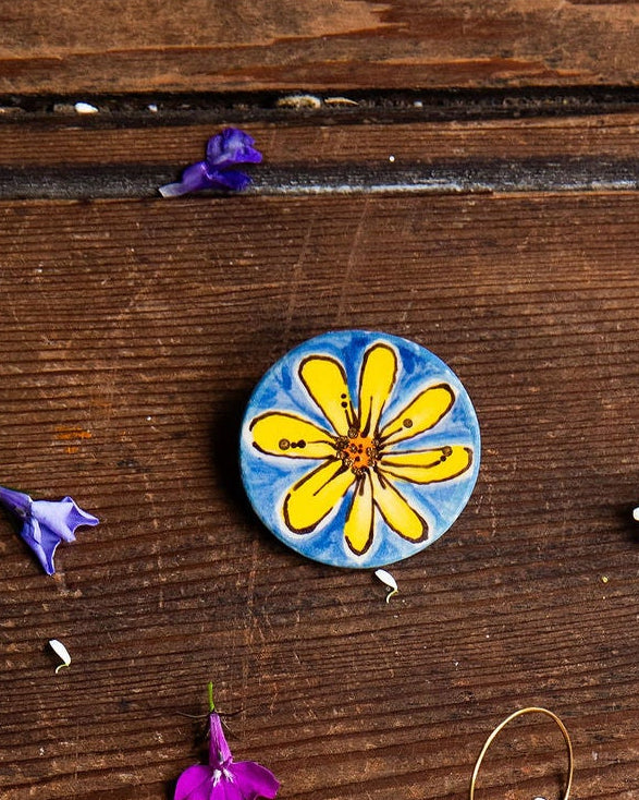 Daisy Sky Brooch
