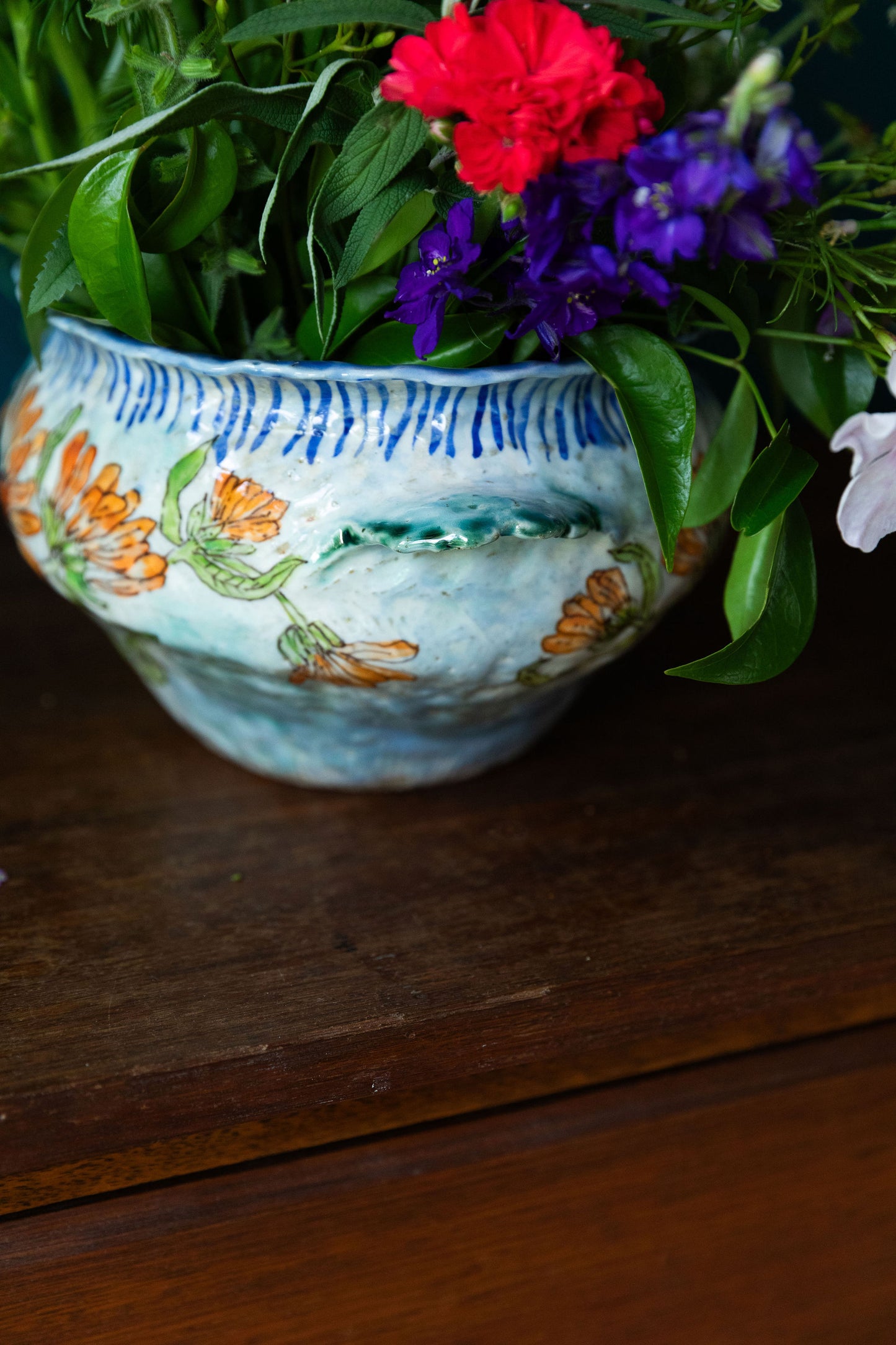 Calendula Castle Terrine~Vase