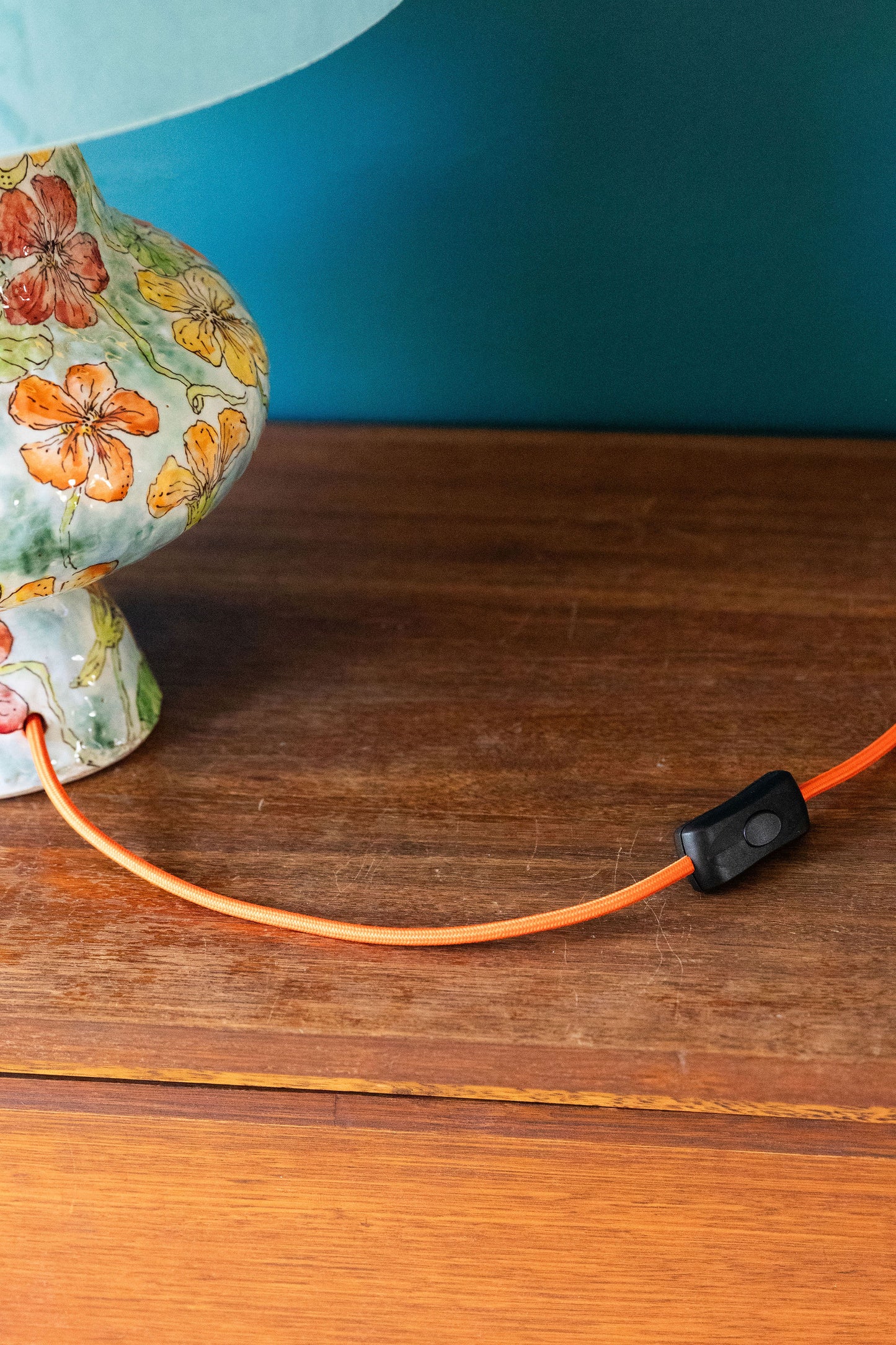 Summer Nasturtium Lamp