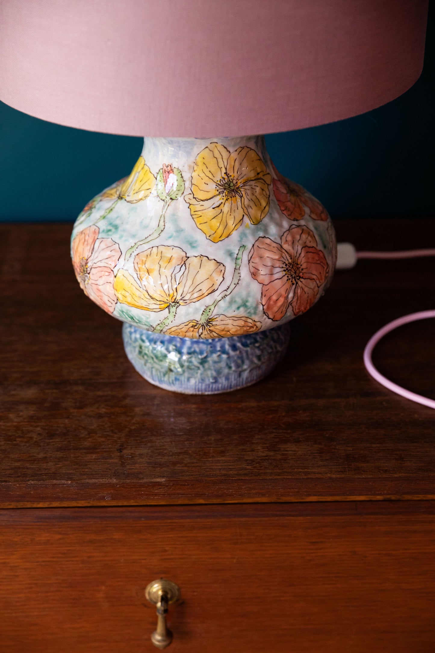 Sweet Poppies Lamp