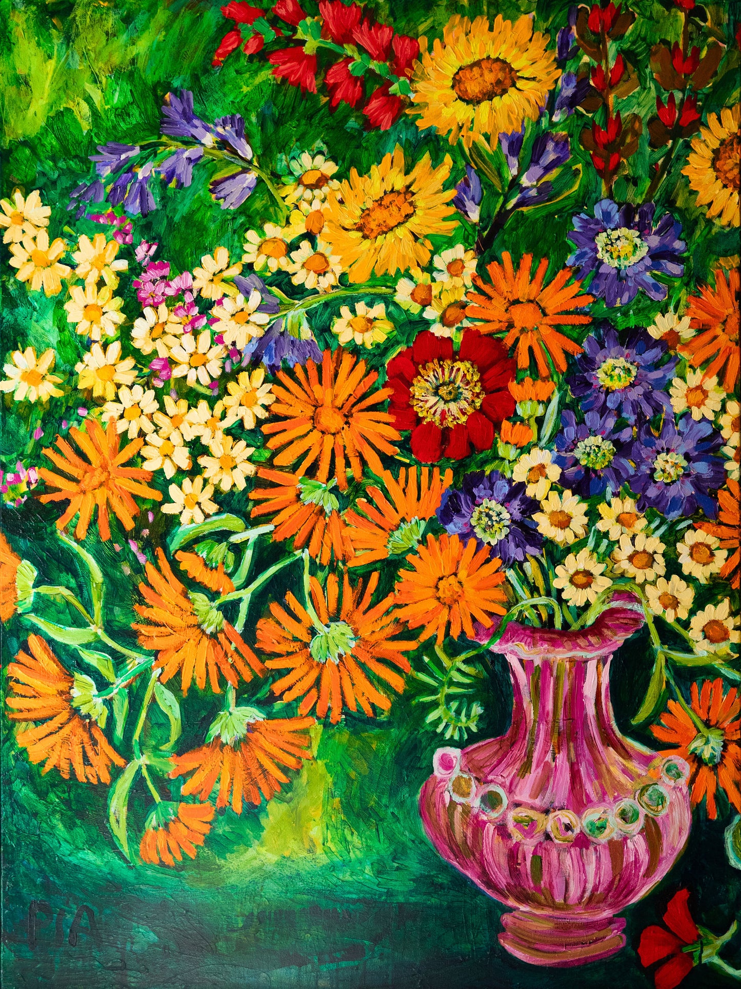 Flower Song Diptych