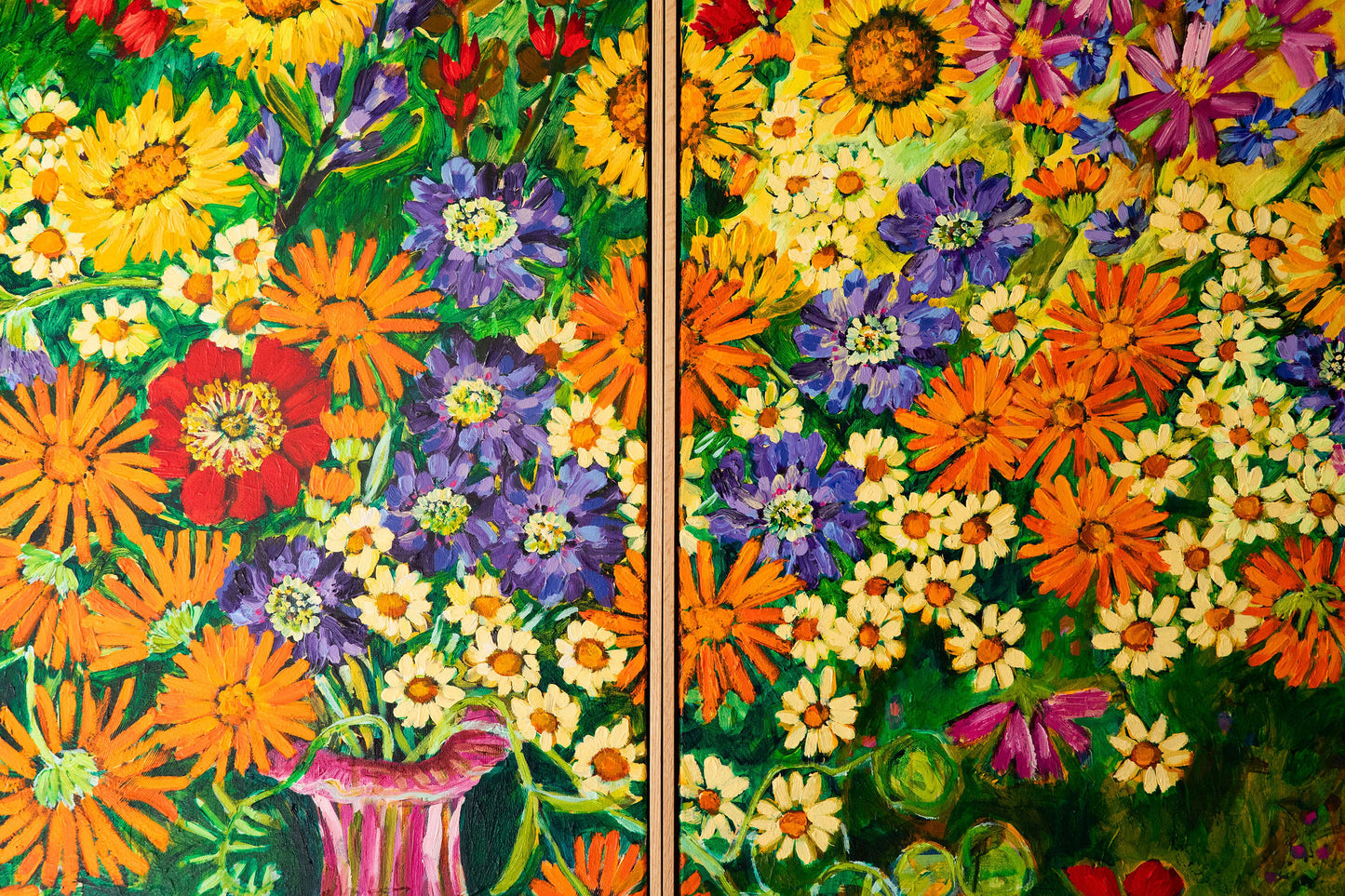 Flower Song Diptych