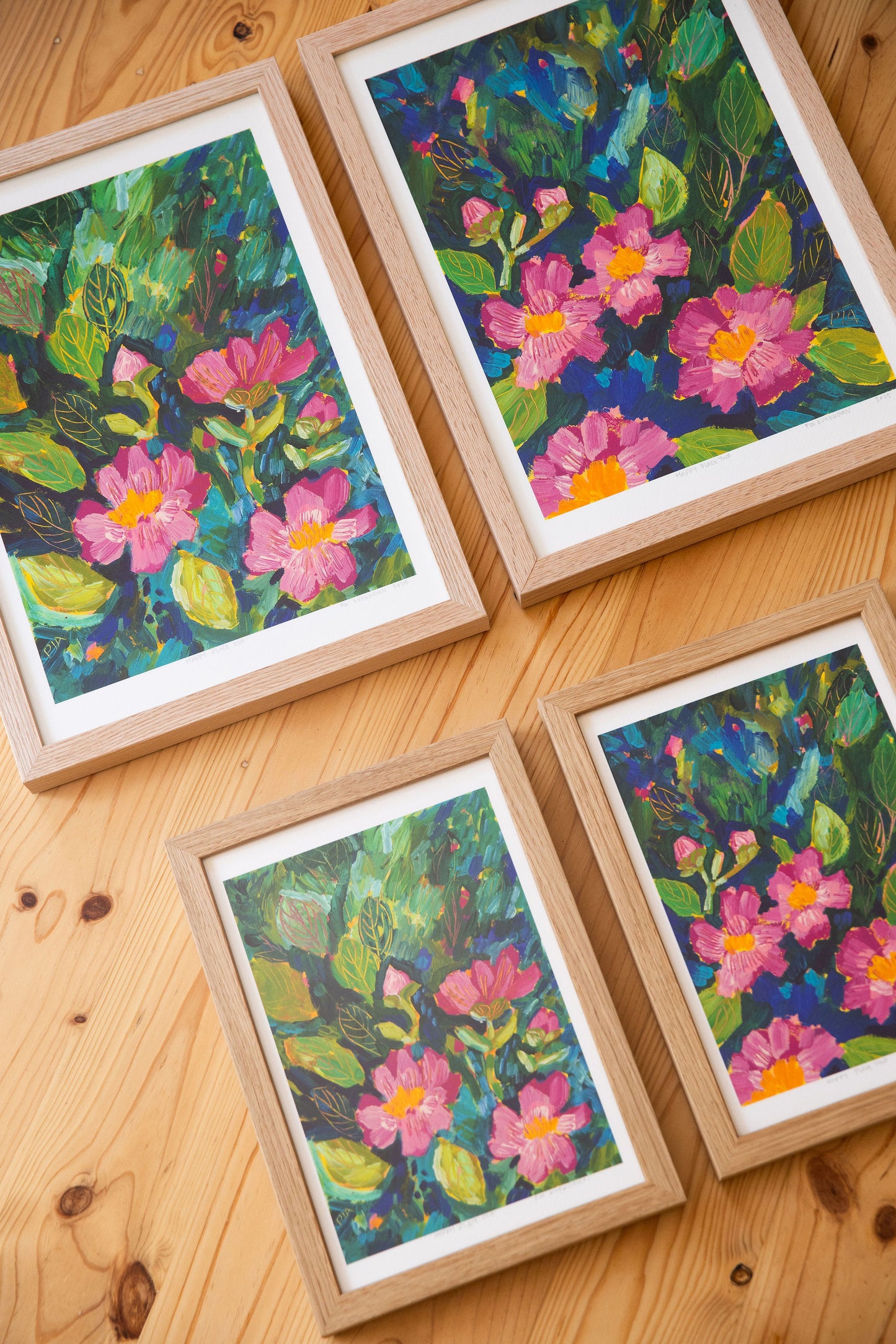 Happy Place Set~ FINE ART PRINT SET~ open edition