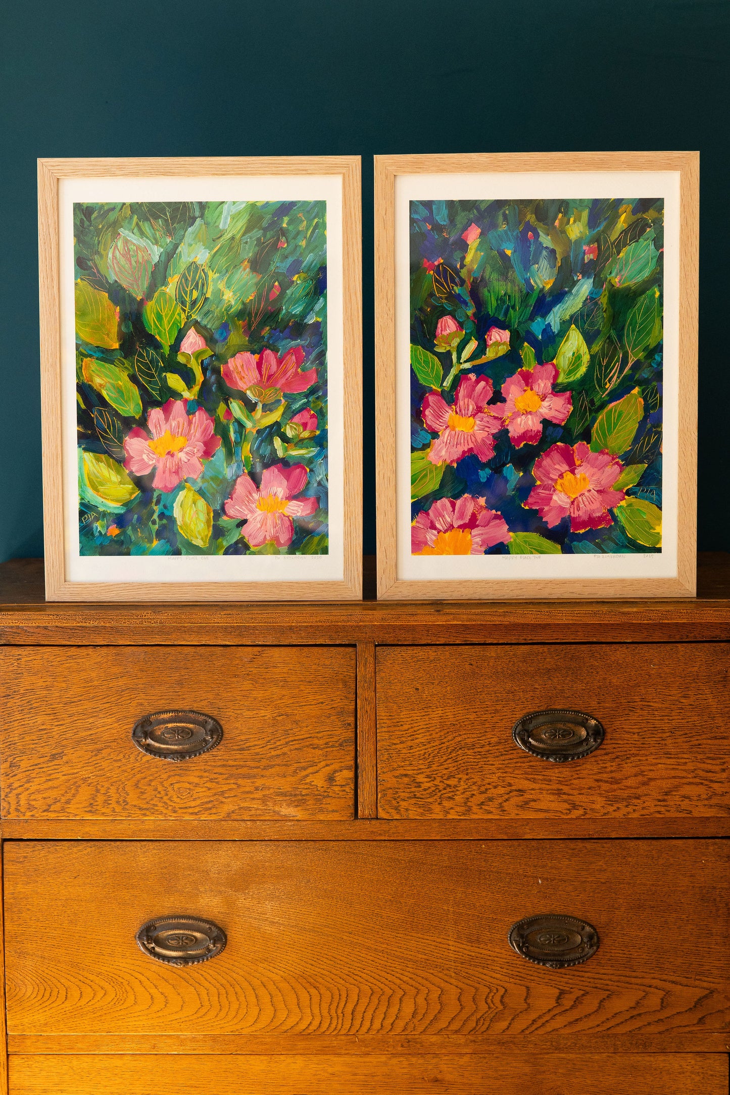 Happy Place Set~ FINE ART PRINT SET~ open edition
