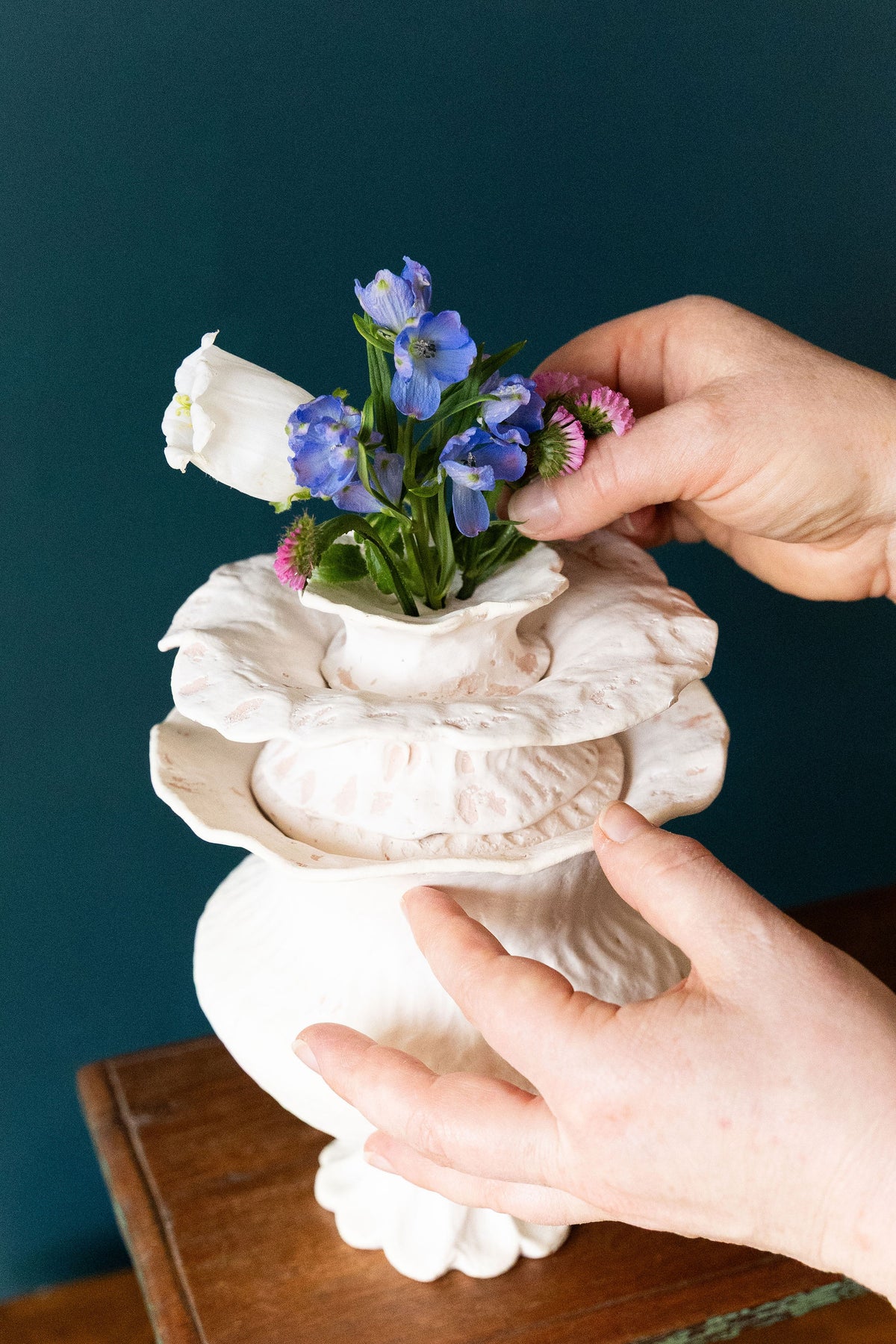 Blank Urn 2 ~ Custom Decorations Included