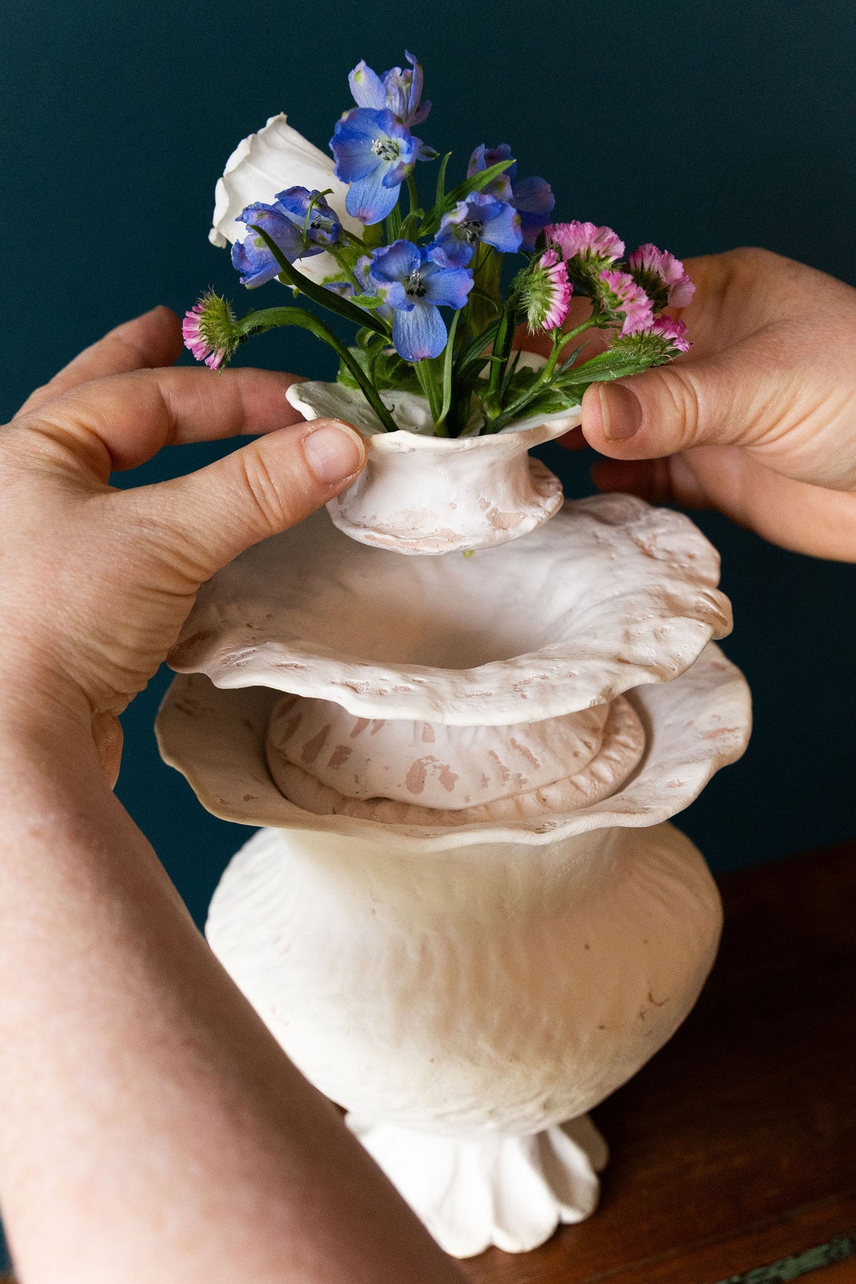 Blank Urn 2 ~ Custom Decorations Included