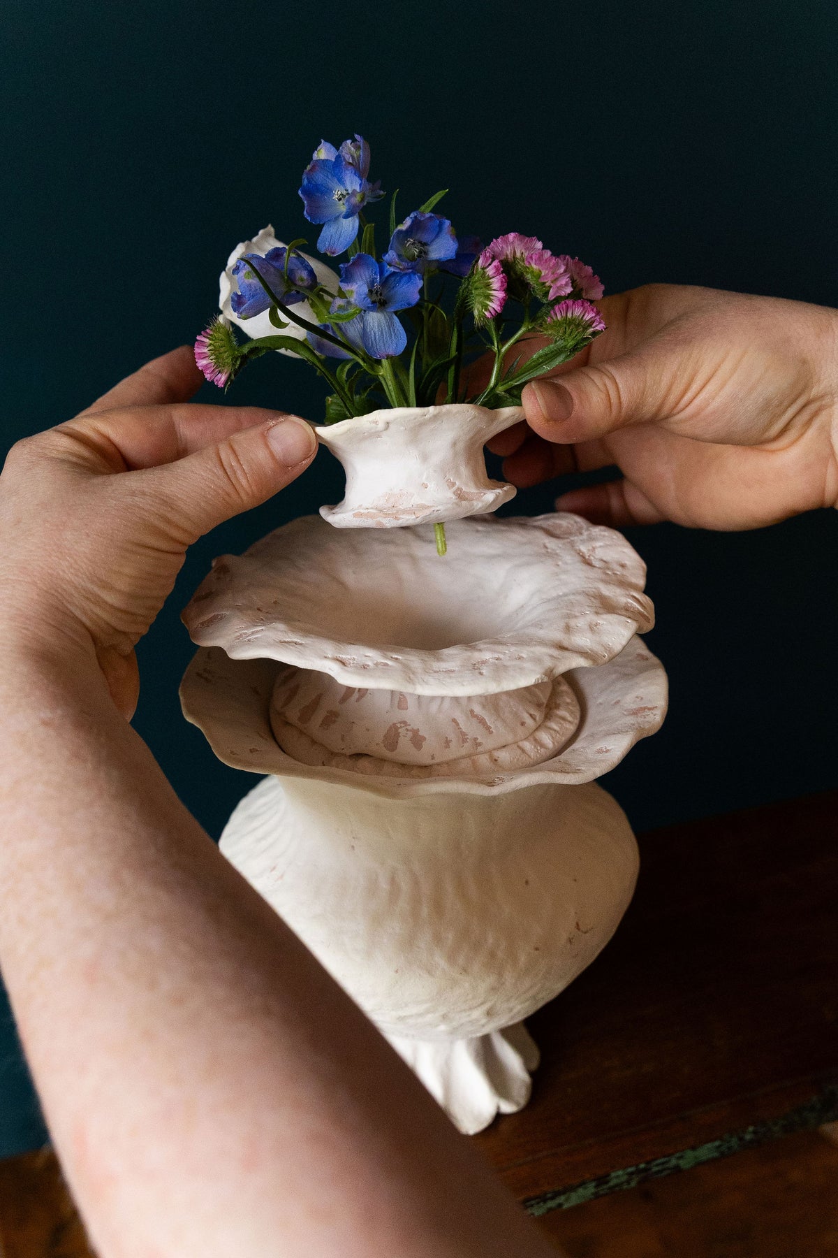 Blank Urn 2 ~ Custom Decorations Included