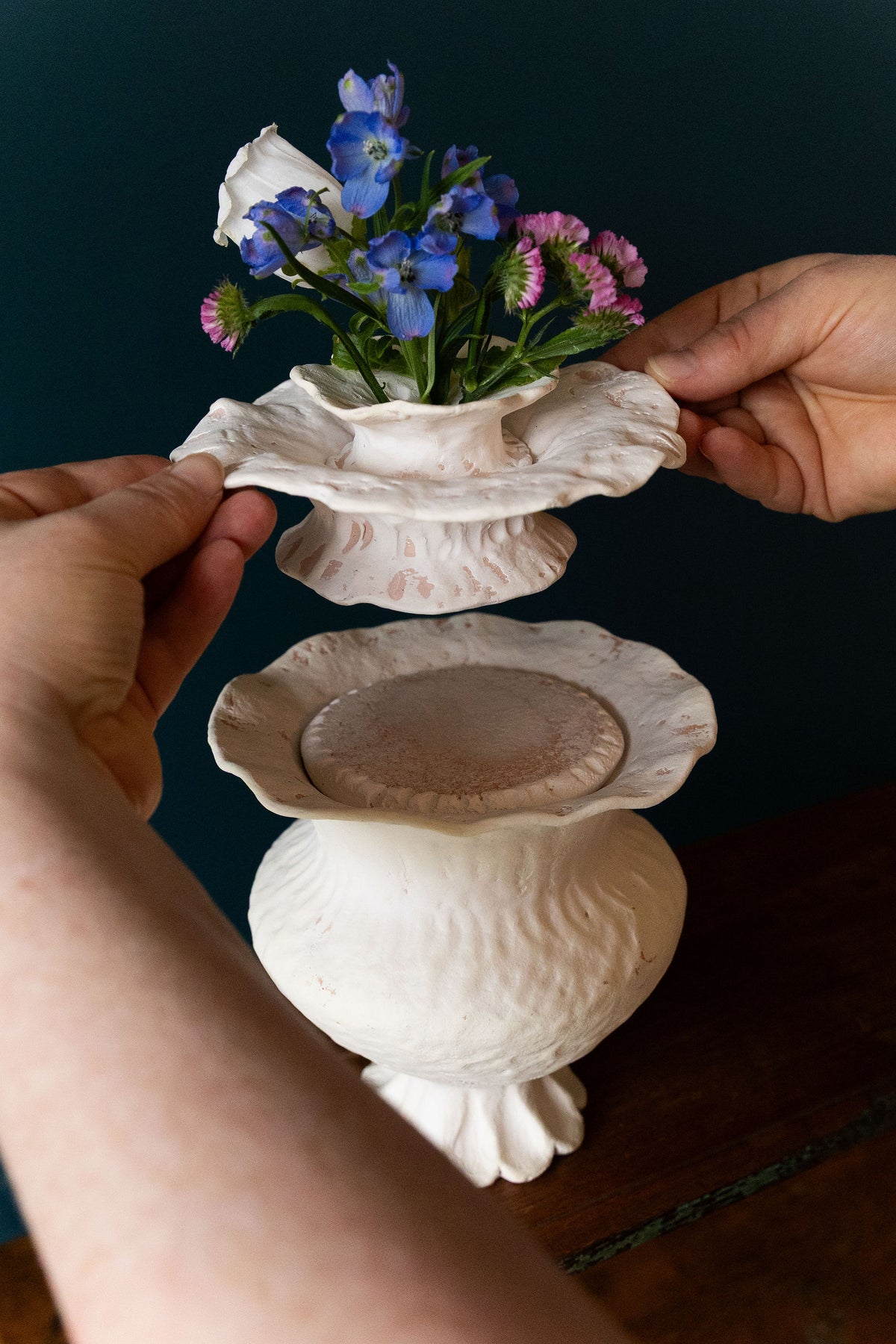 Blank Urn 2 ~ Custom Decorations Included
