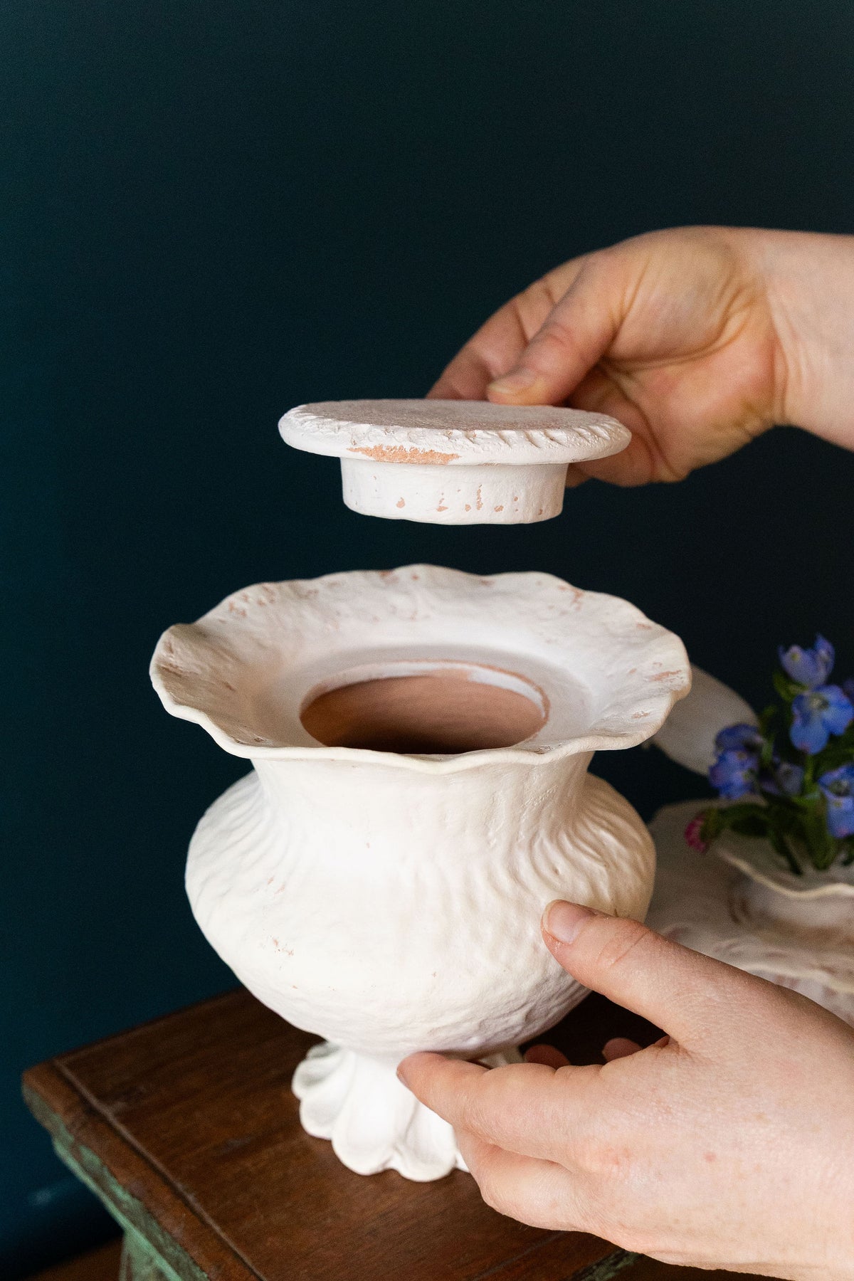 Blank Urn 2 ~ Custom Decorations Included