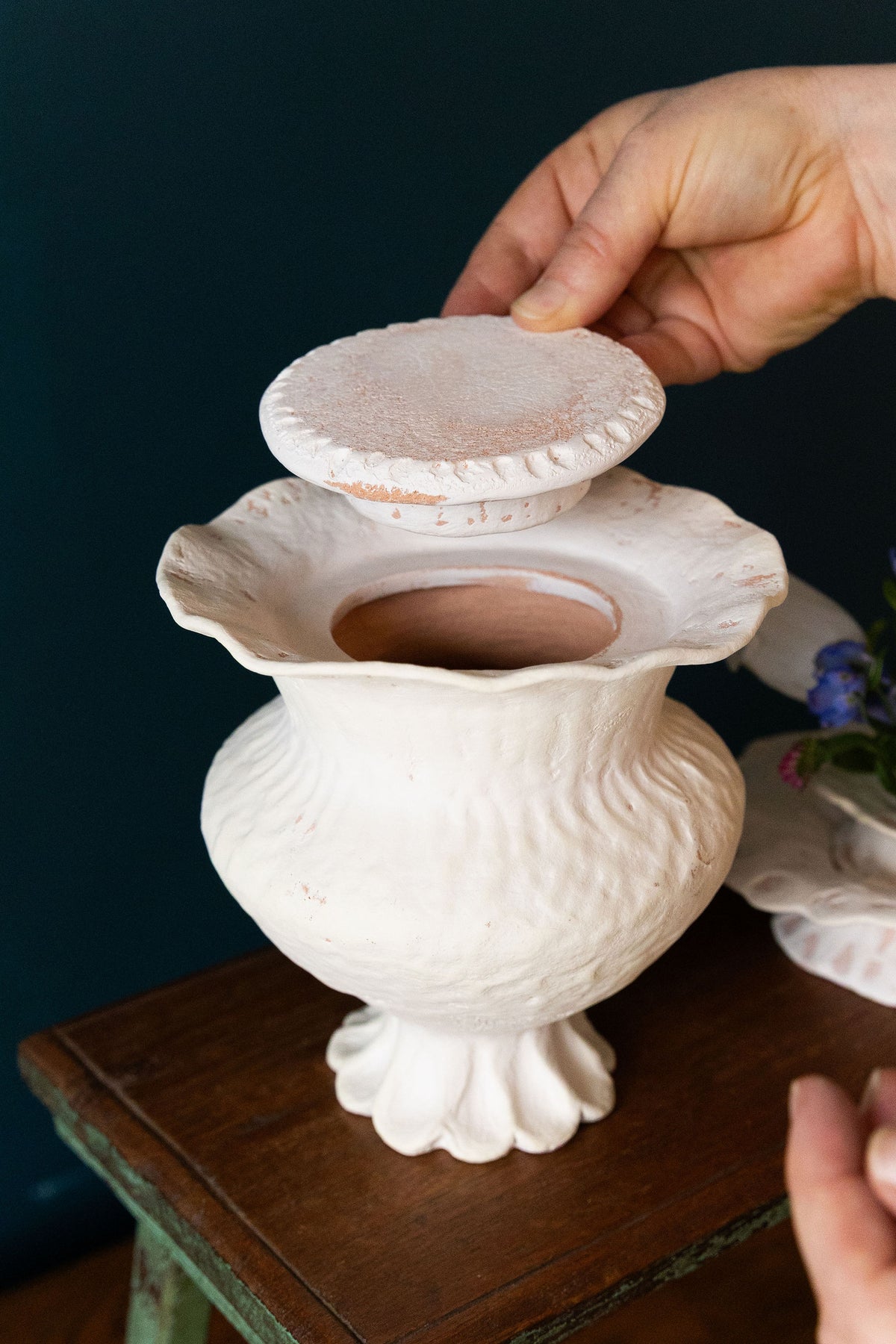 Blank Urn 2 ~ Custom Decorations Included