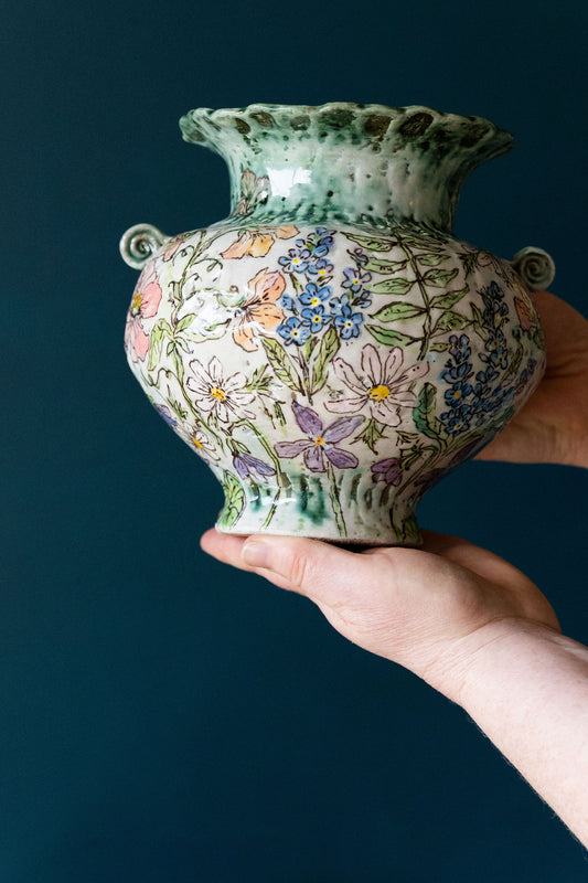 Sweet Floral Urn